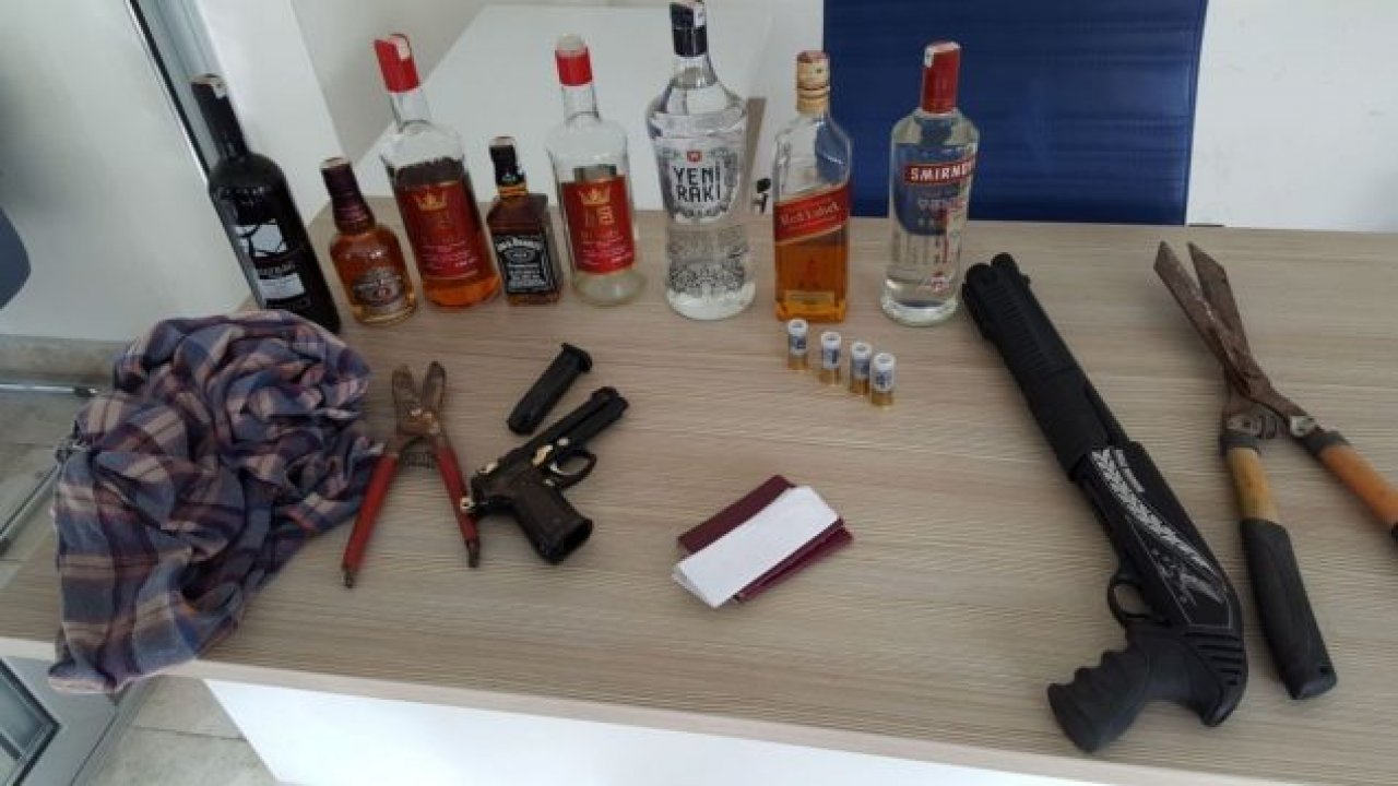 Hırsızlık çetesi yakalandı