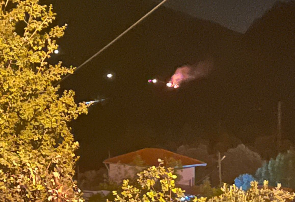 Menteşe'de Orman Yangını Başladı