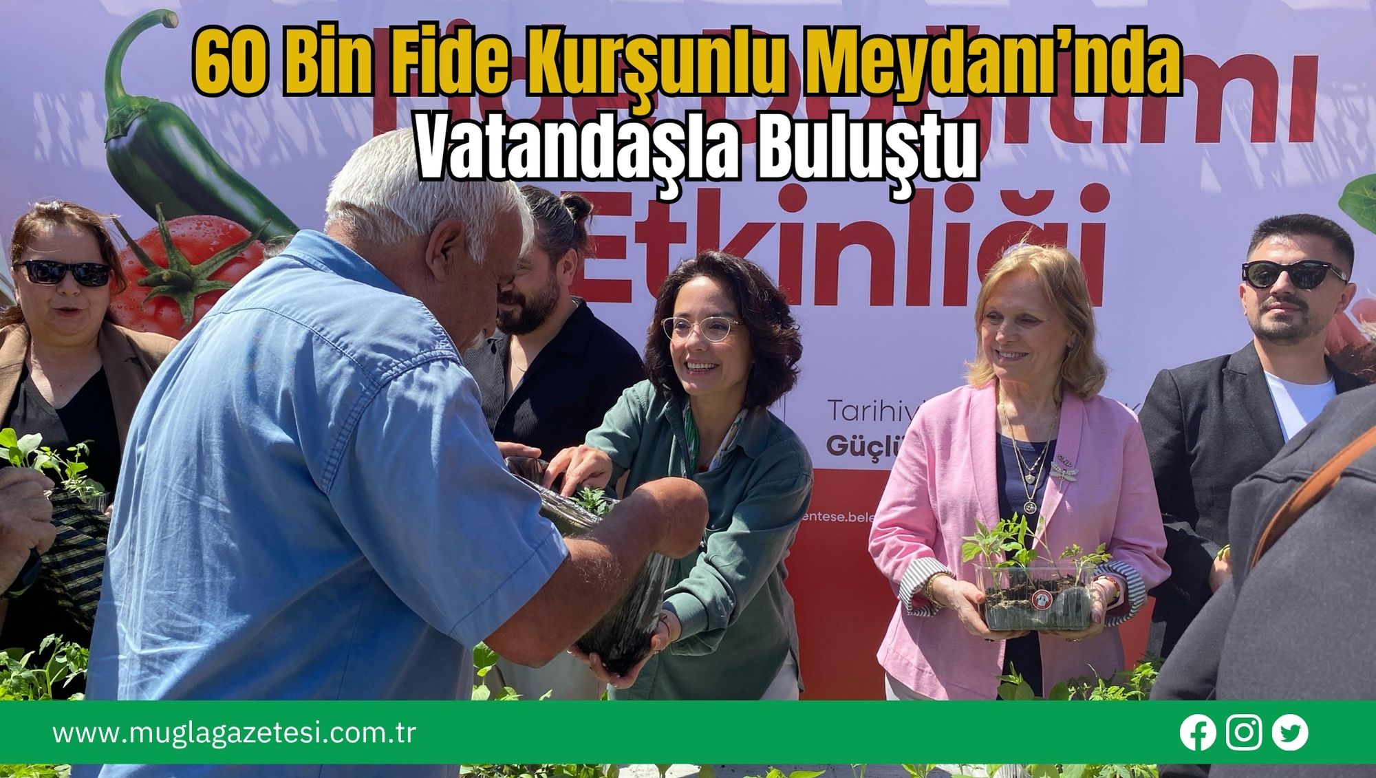 60 Bin Fide Kurşunlu Meydanı’nda Vatandaşla Buluştu