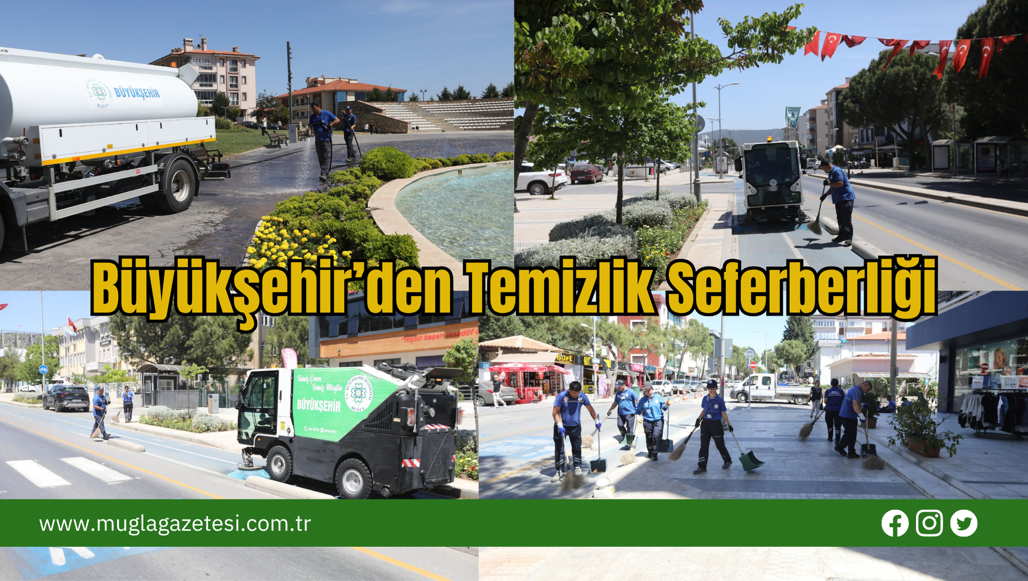 Büyükşehir’den Temizlik Seferberliği