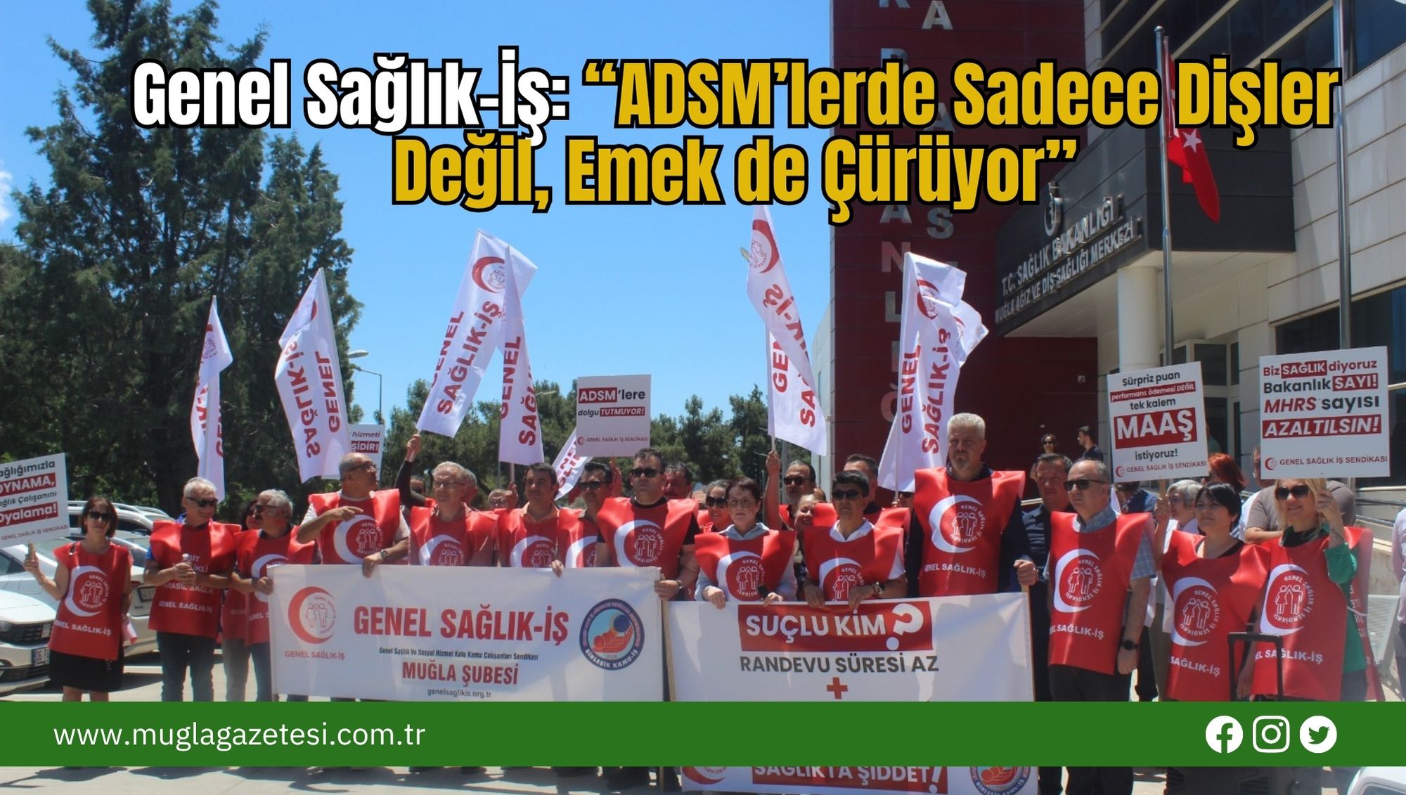 Genel Sağlık-İş: “ADSM’lerde Sadece Dişler Değil, Emek de Çürüyor”