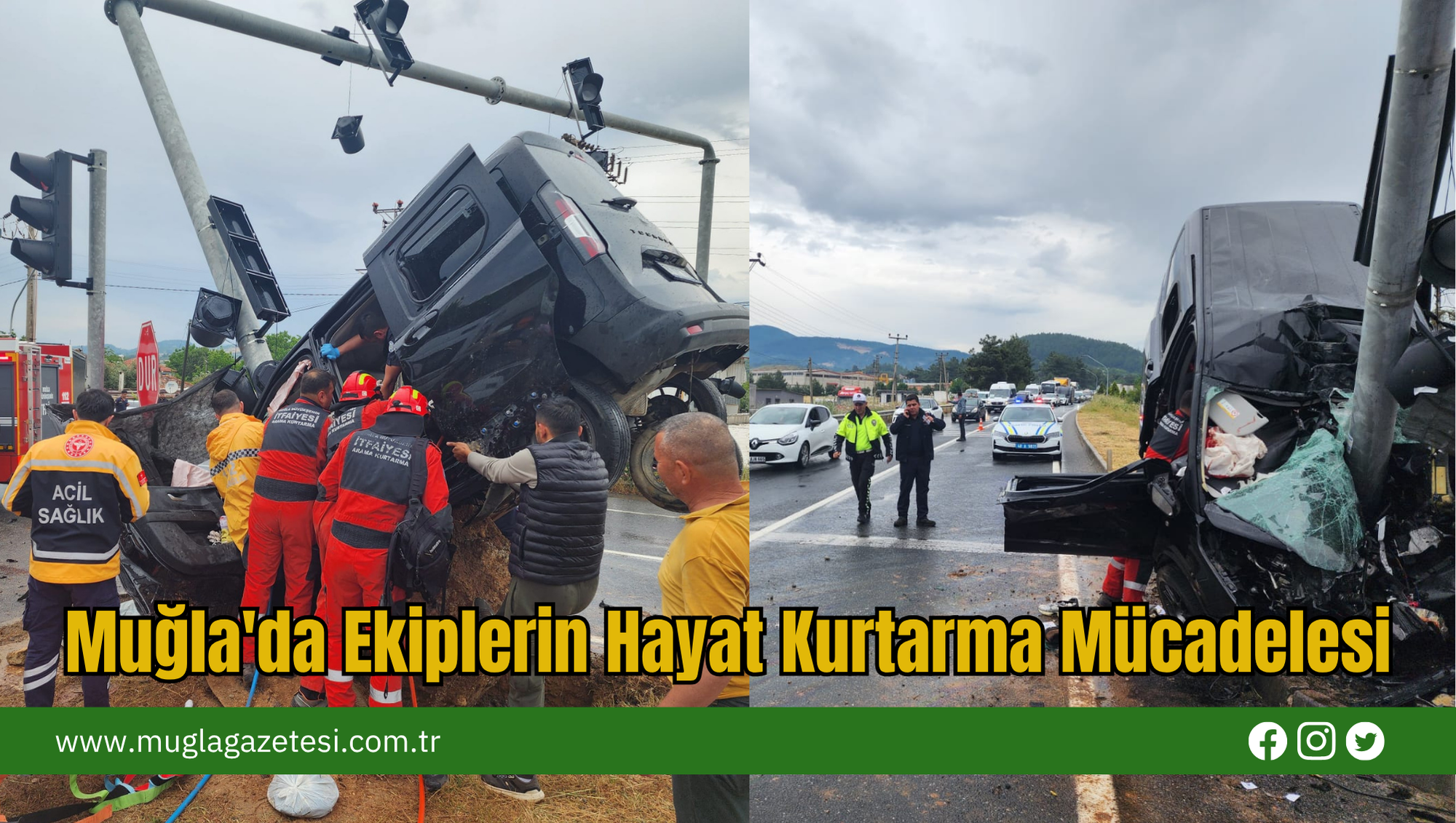 Muğla'da Ekiplerin Hayat Kurtarma Mücadelesi