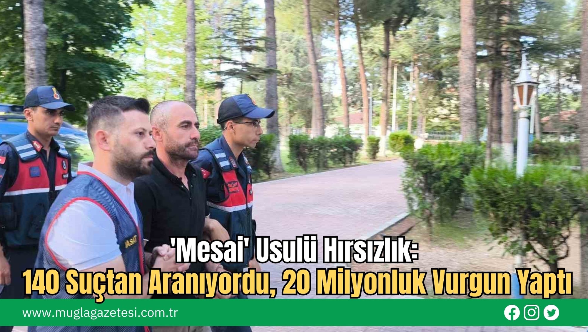 'Mesai' Usulü Hırsızlık: 140 Suçtan Aranıyordu, 20 Milyonluk Vurgun Yaptı