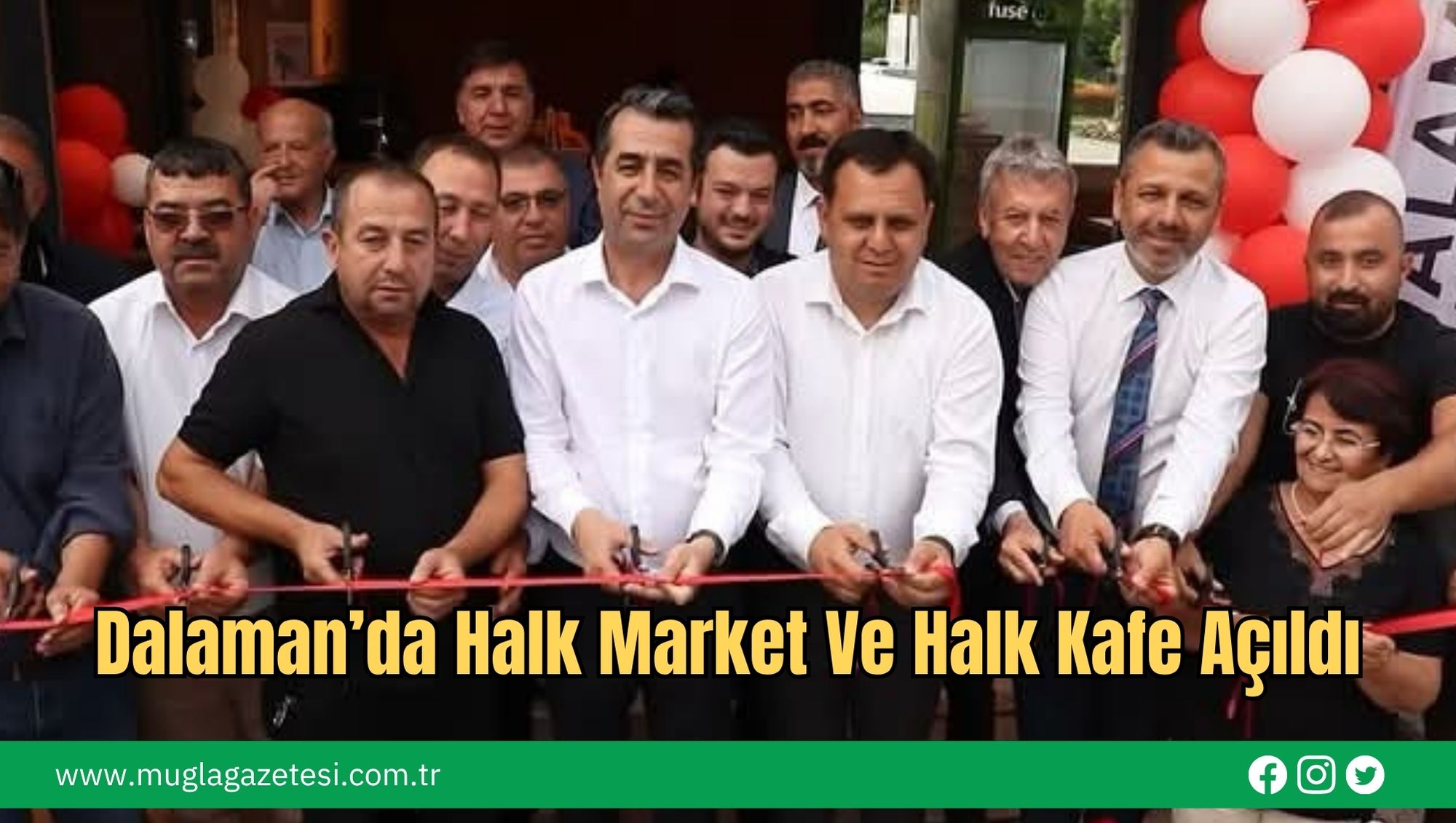 Dalaman’da Halk Market Ve Halk Kafe Açıldı