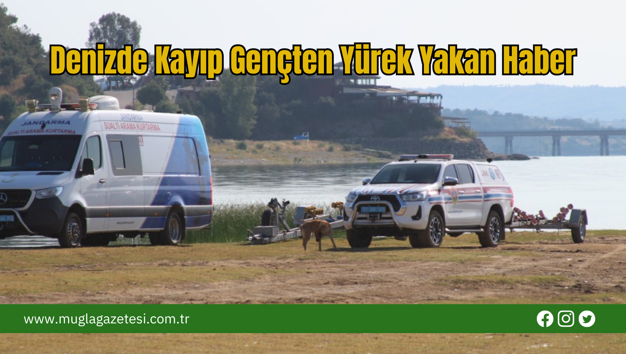 Denizde Kayıp Gençten Yürek Yakan Haber