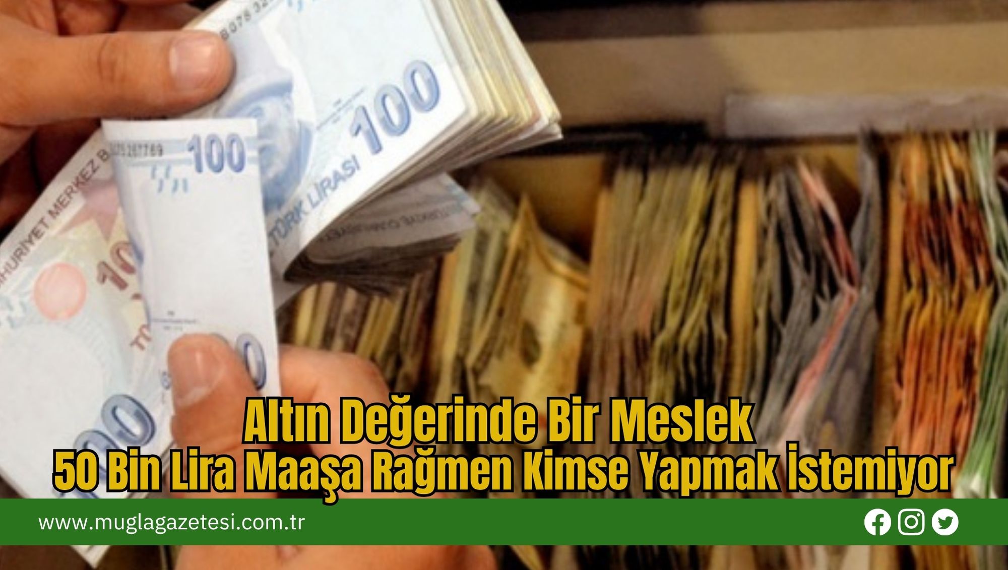 Altın Değerinde Bir Meslek: 50 Bin Lira Maaşa Rağmen Kimse Yapmak İstemiyor
