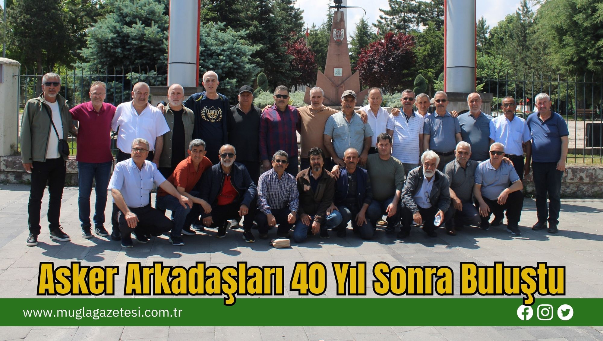 Asker Arkadaşları 40 Yıl Sonra Buluştu
