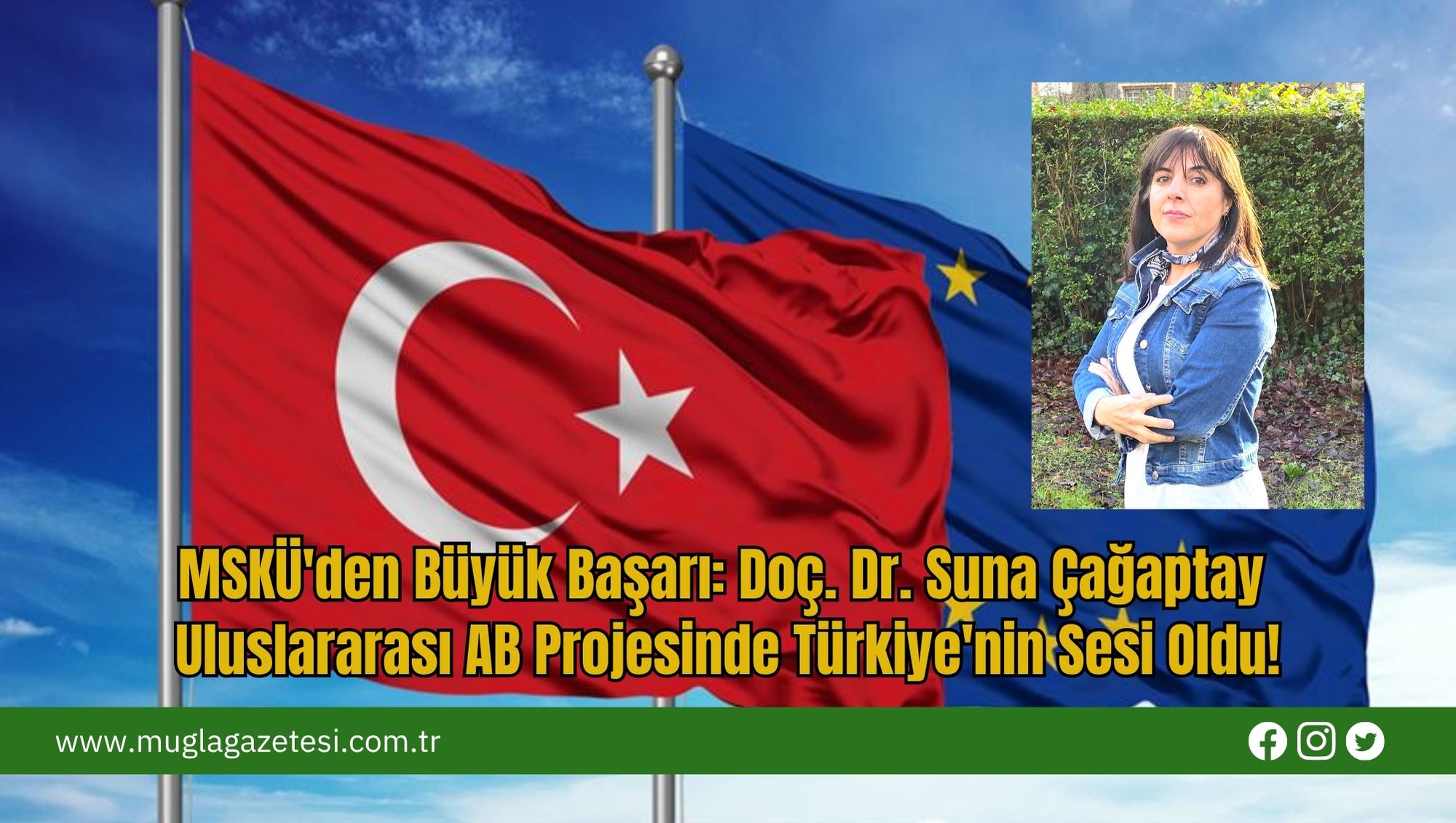 MSKÜ'den Büyük Başarı: Doç. Dr. Suna Çağaptay  Uluslararası AB Projesinde Türkiye'nin Sesi Oldu!