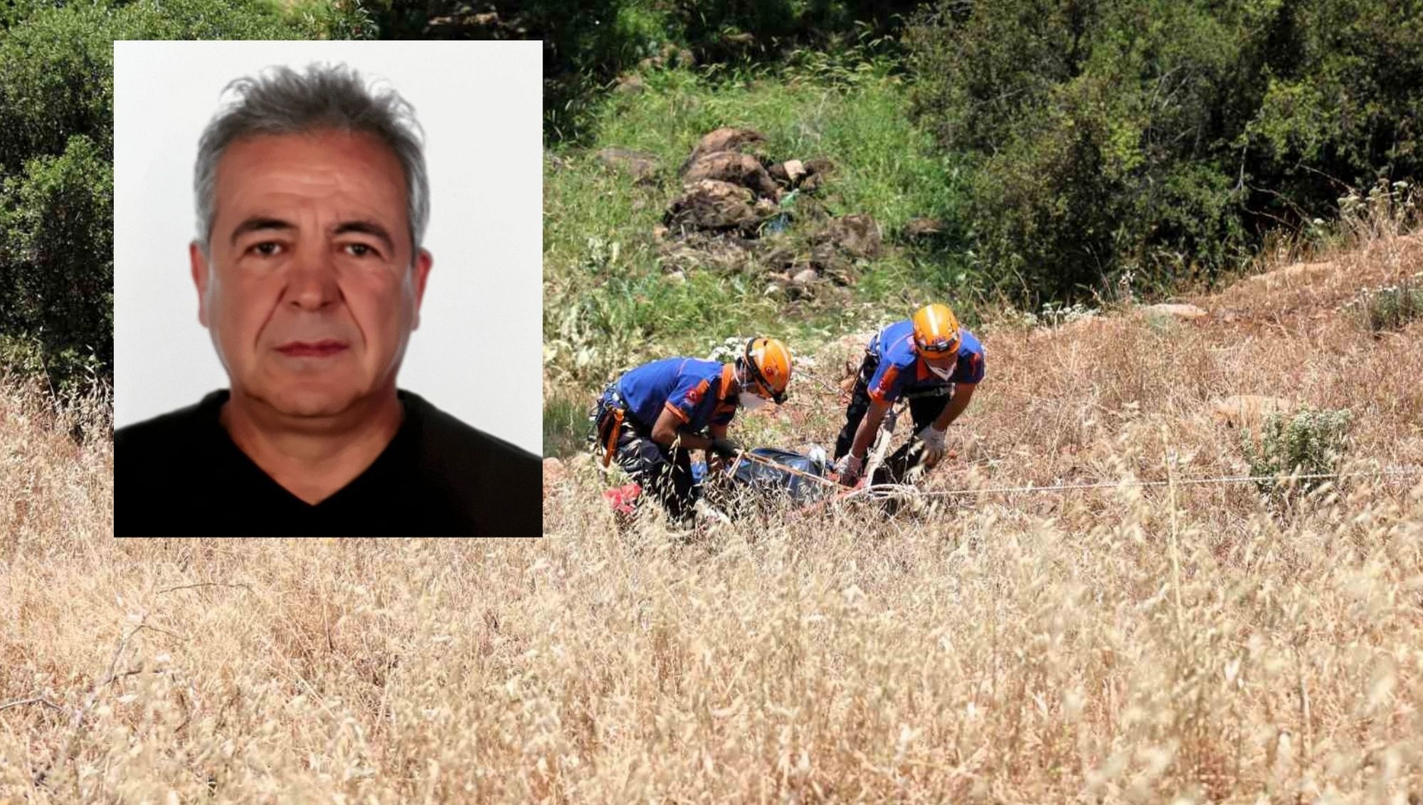 30 Metrelik Uçurumda Kayıp Yaşlı Adamın Cansız Bedenine Ulaşıldı