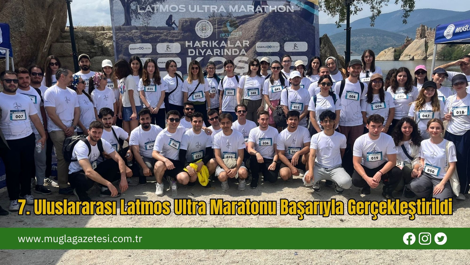 7. Uluslararası Latmos Ultra Maratonu Başarıyla Gerçekleştirildi