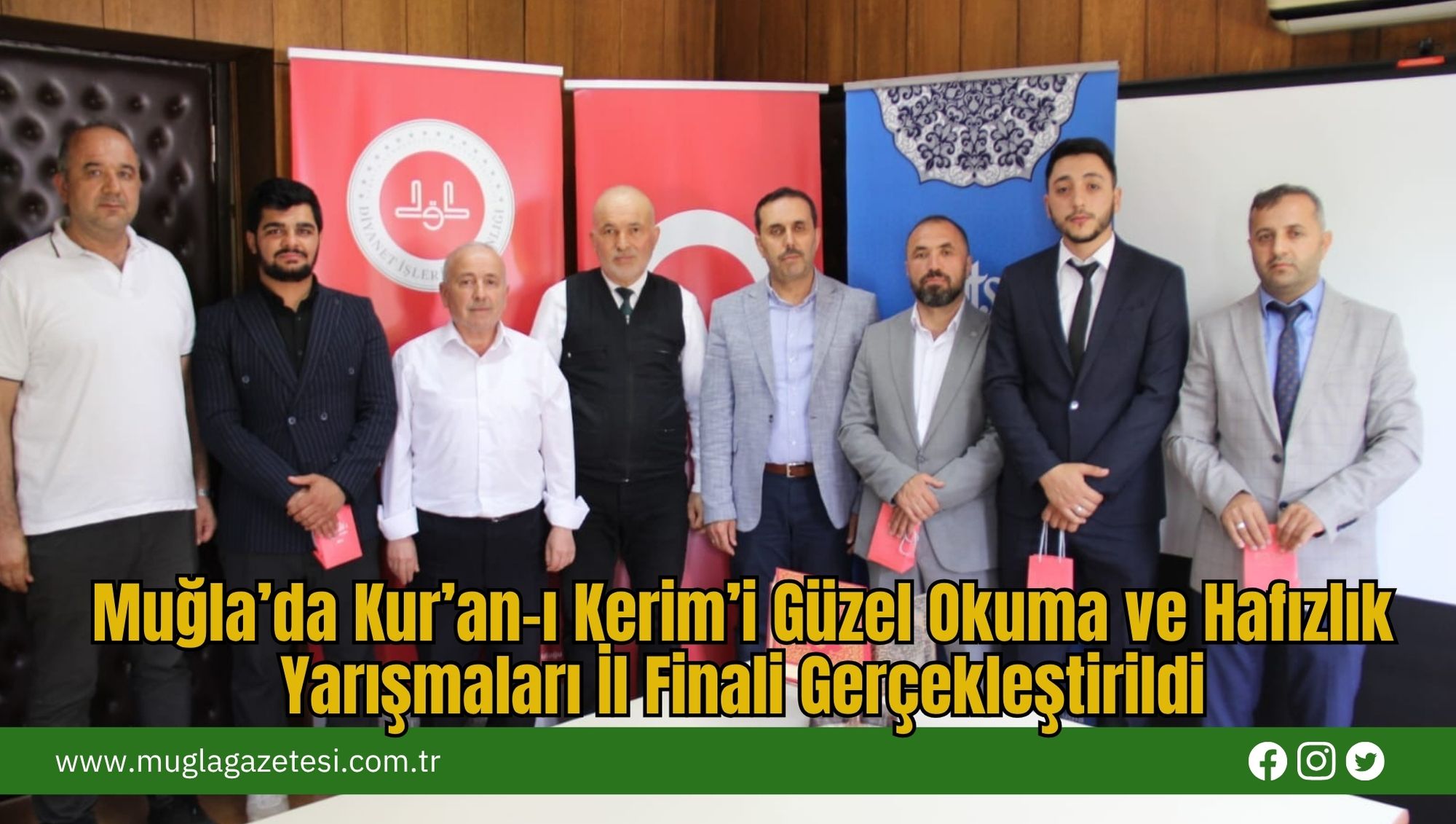 Muğla’da Kur’an-ı Kerim’i Güzel Okuma ve Hafızlık Yarışmaları İl Finali Gerçekleştirildi