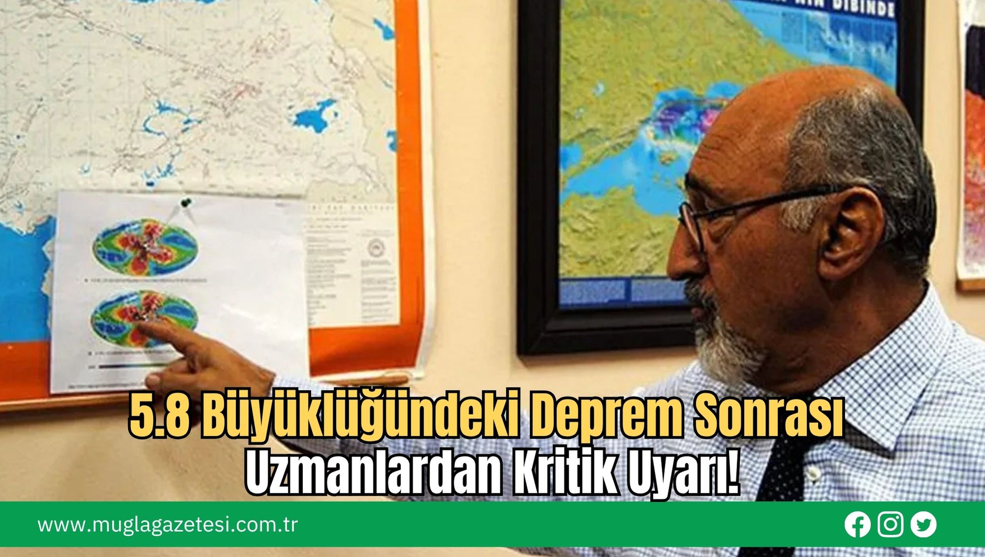 5.8 Büyüklüğündeki Deprem Sonrası Uzmanlardan Kritik Uyarı!