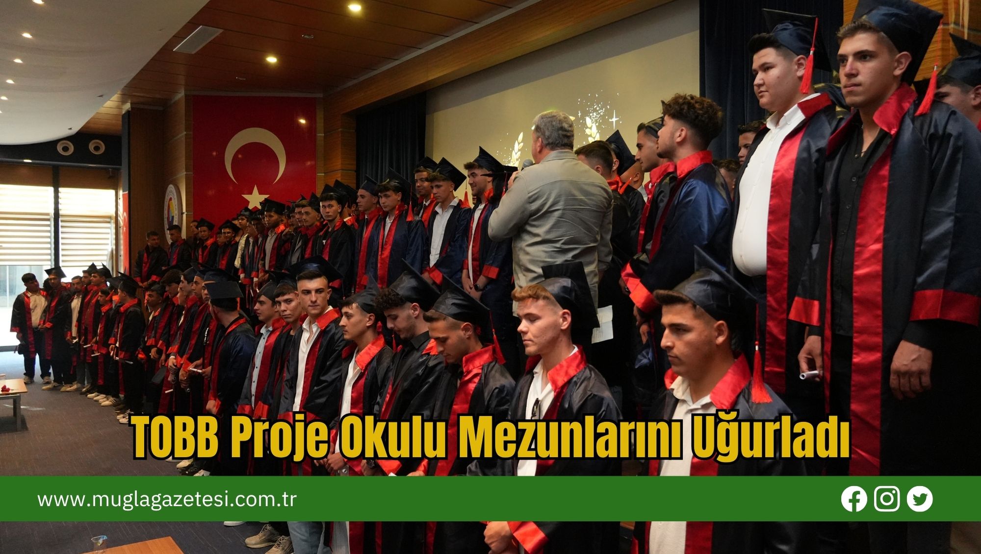 TOBB Proje Okulu Mezunlarını Uğurladı