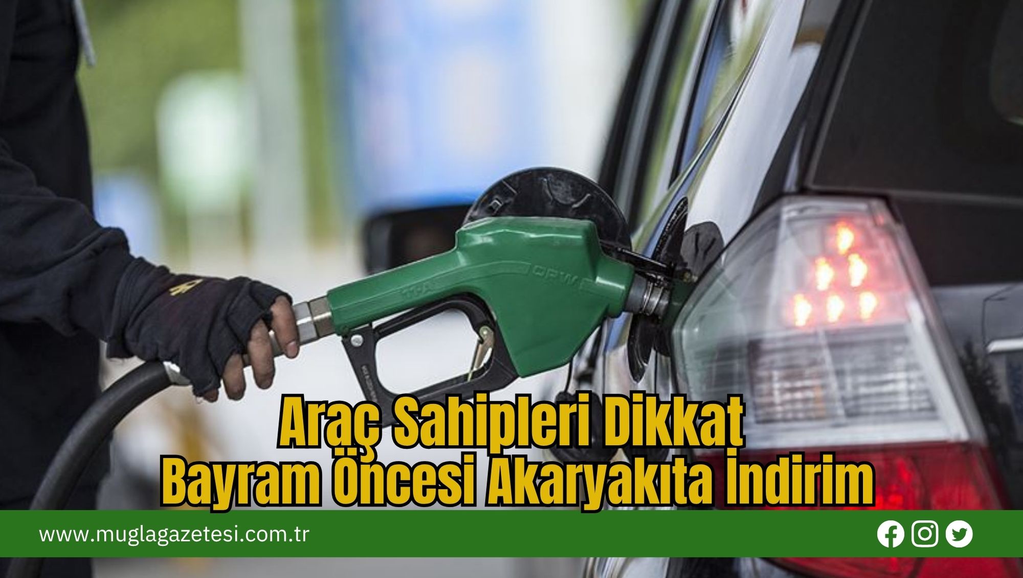 Araç Sahipleri Dikkat: Bayram Öncesi Akaryakıta İndirim