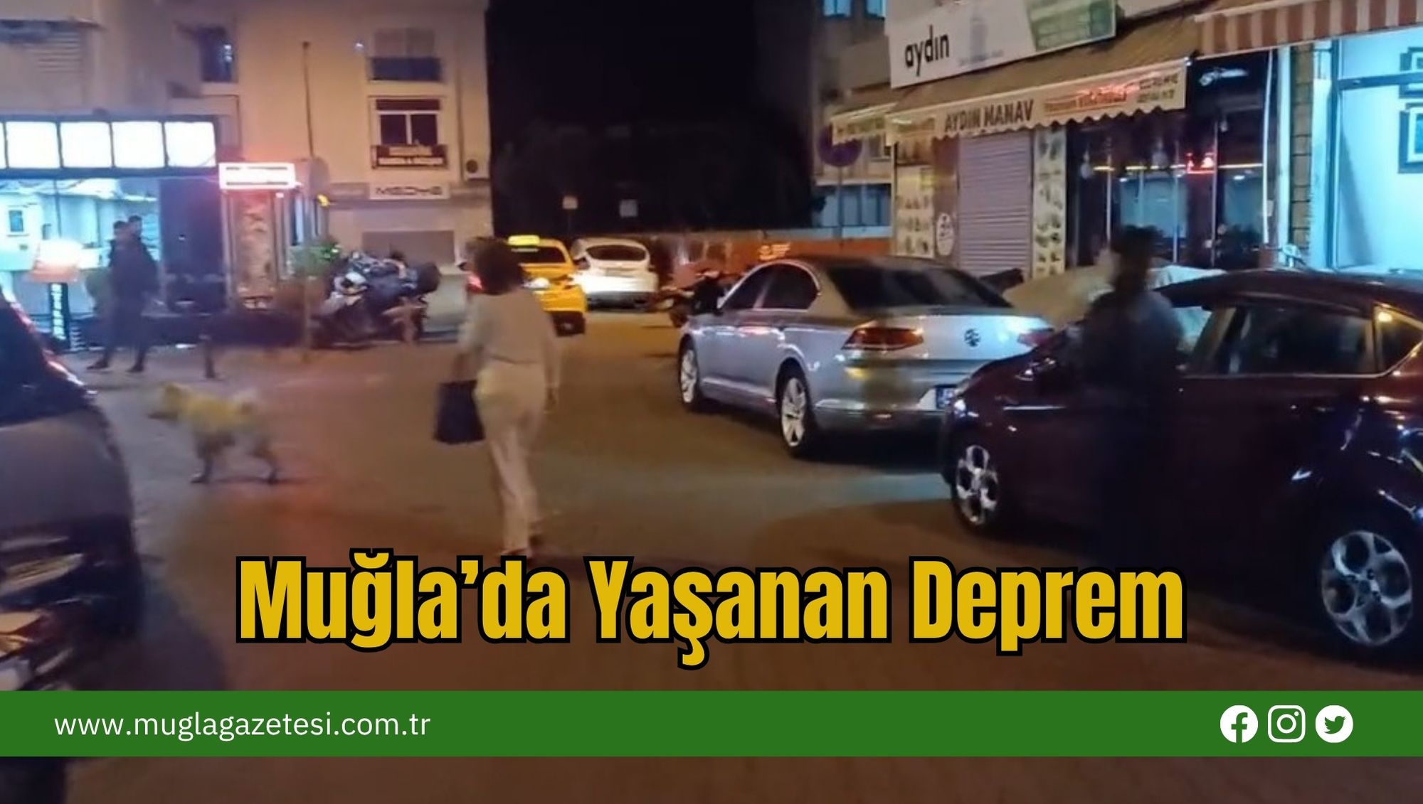 Muğla’da Yaşanan Deprem