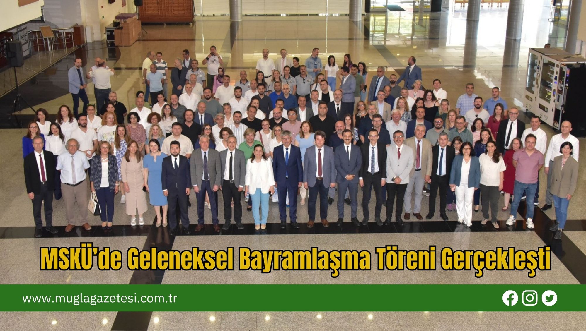 MSKÜ’de Geleneksel Bayramlaşma Töreni Gerçekleşti