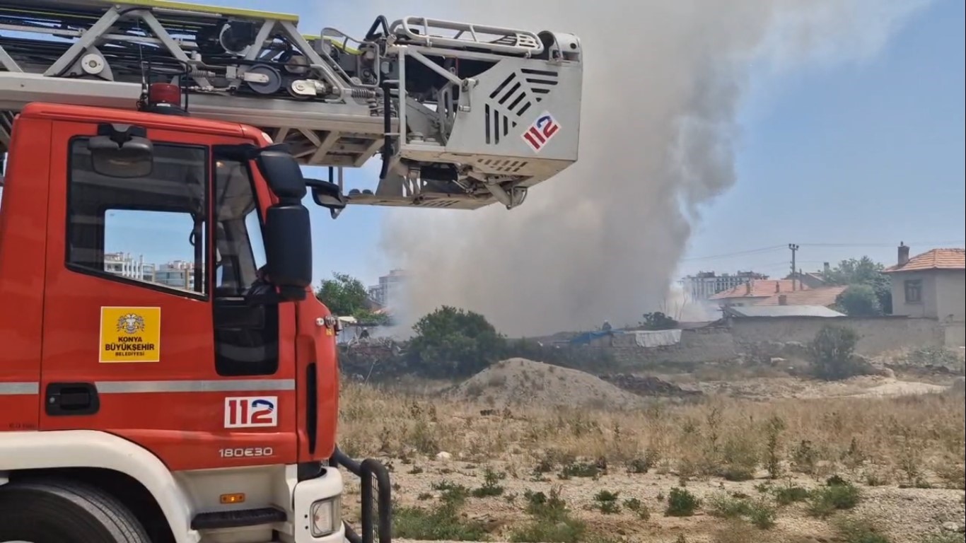 Metruk Binada Yangın Paniği