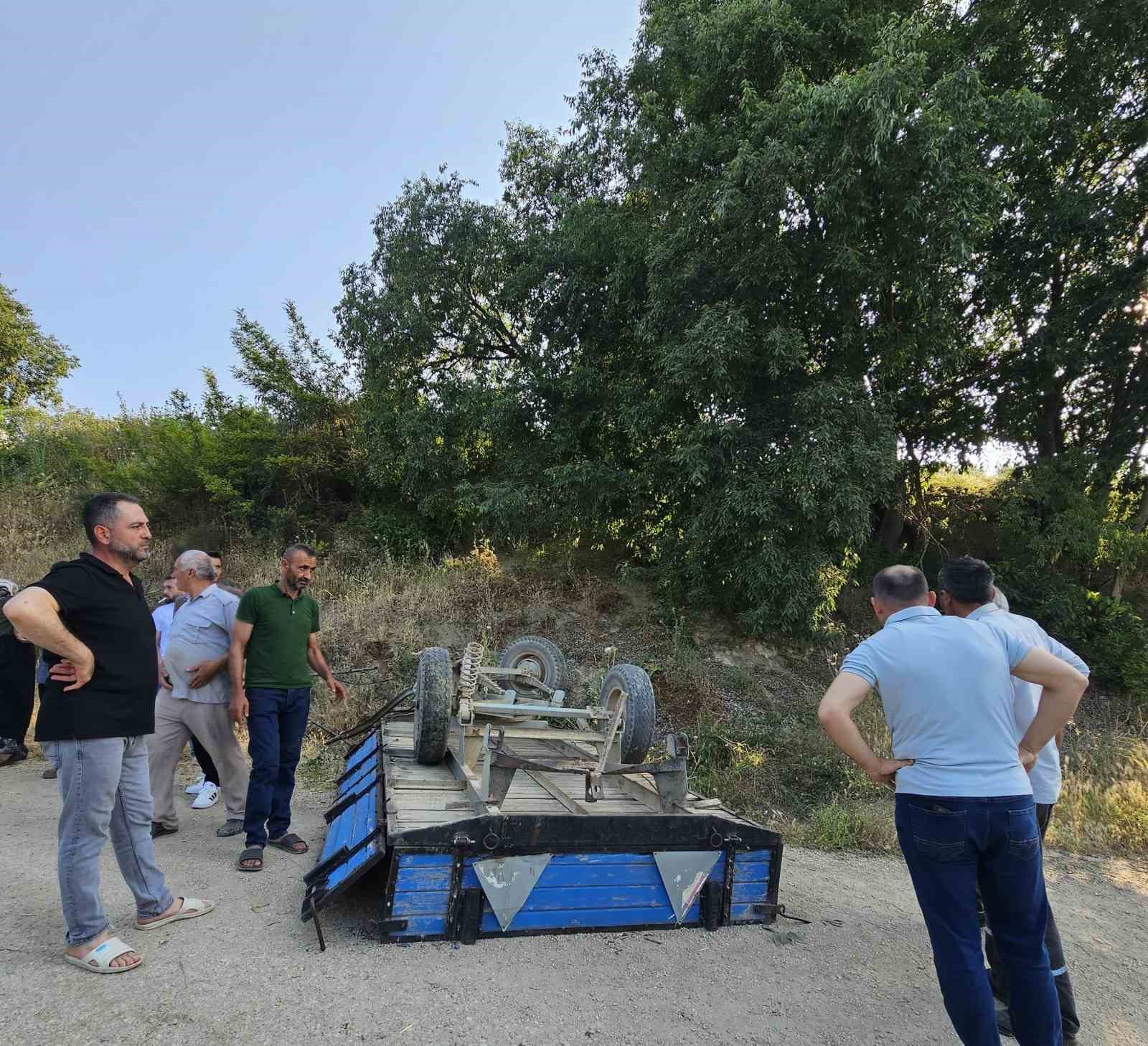 Çocuk Römorkun Altında Kaldı