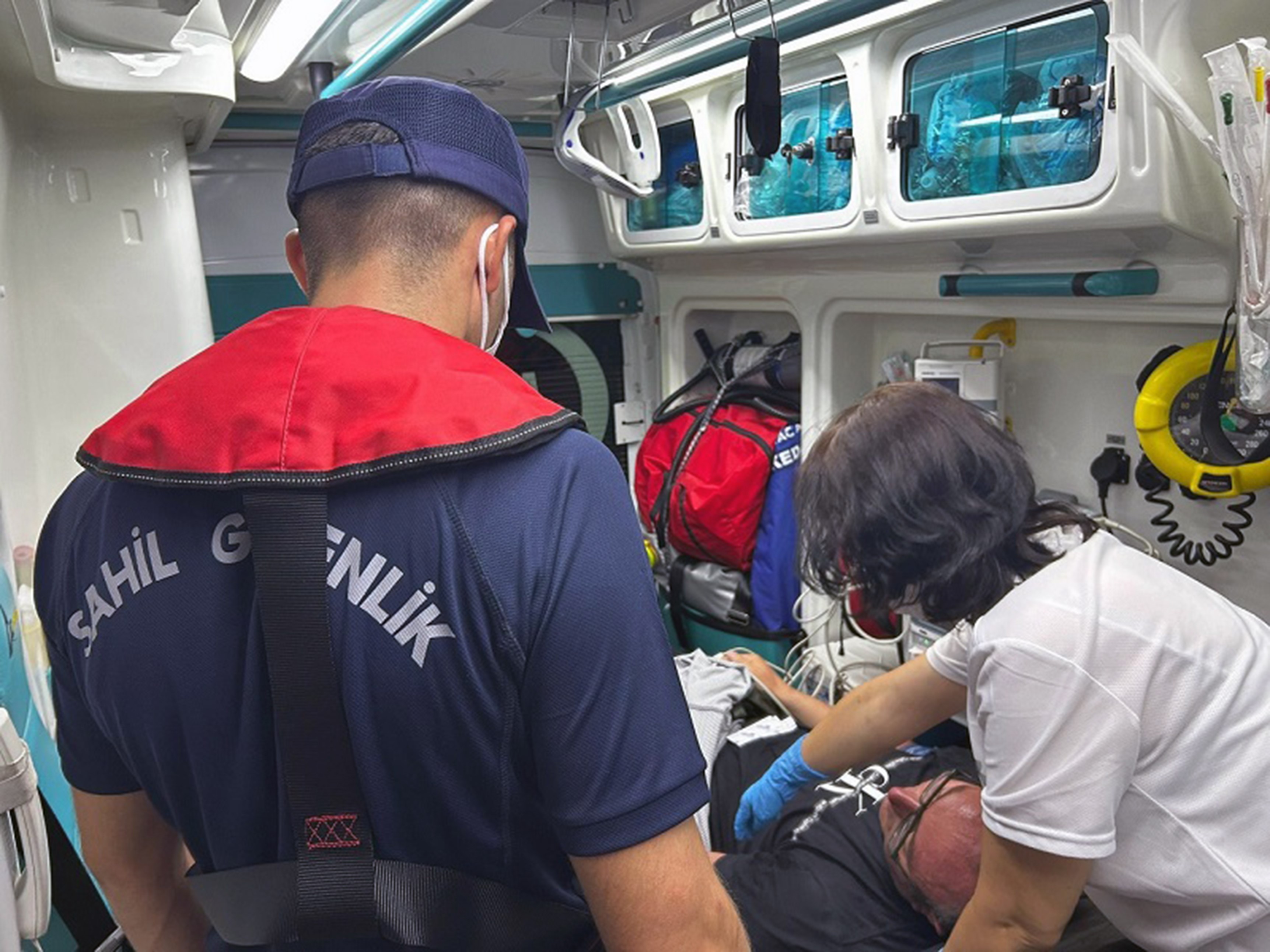 Dalaman’da Denizin Ortasında Hayat Kurtaran Müdahale