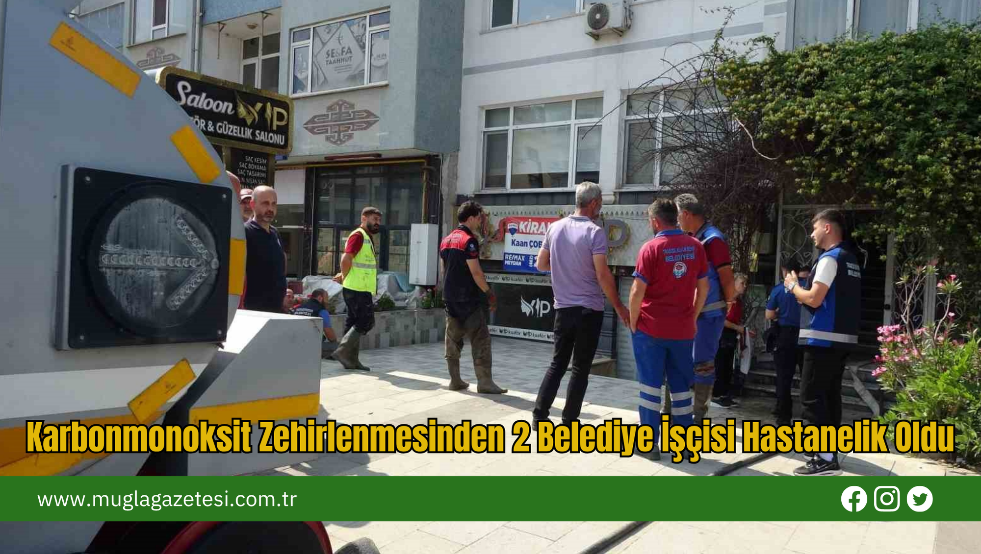 Karbonmonoksit Zehirlenmesi: 2 Belediye İşçisi Hastanelik Oldu