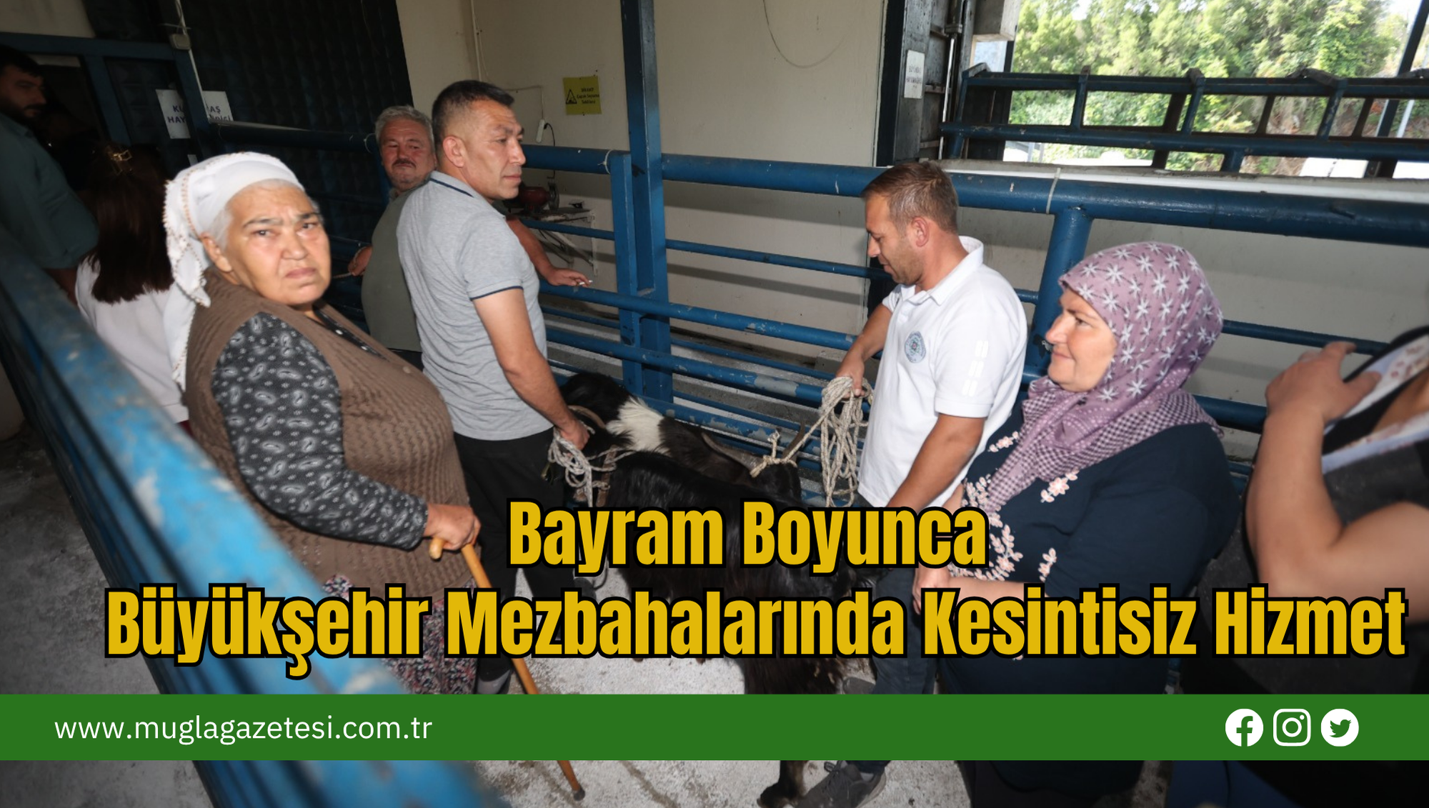 Bayram Boyunca Büyükşehir Mezbahalarında Kesintisiz Hizmet