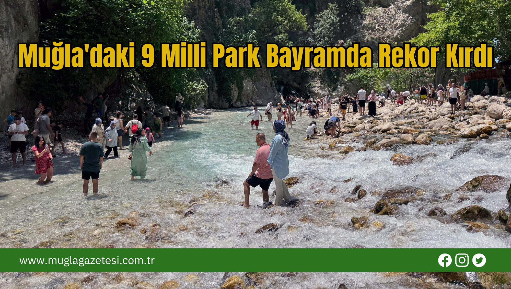Muğla'daki 9 Milli Park Bayramda Rekor Kırdı