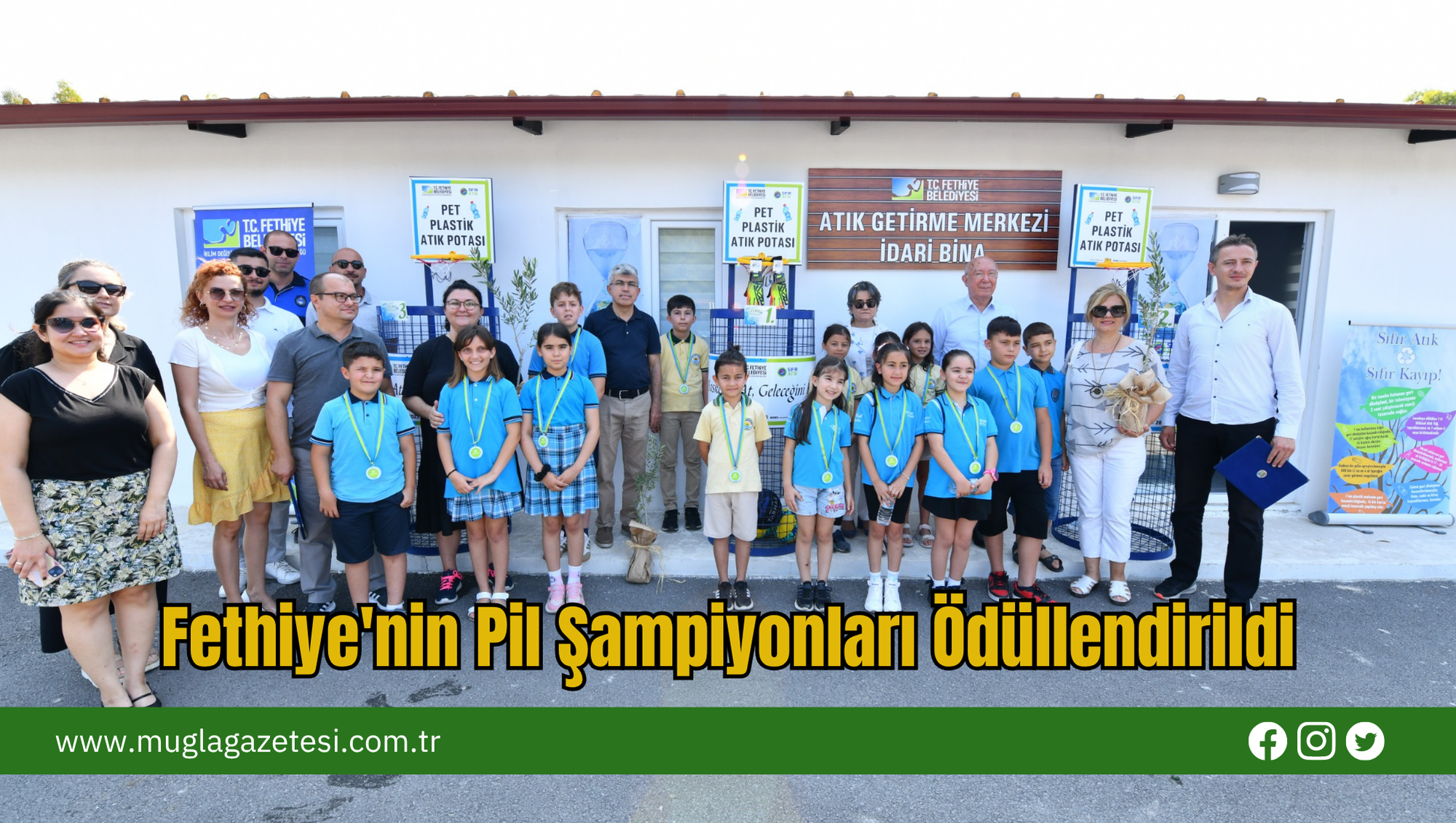 Fethiye'nin Pil Şampiyonları Ödüllendirildi