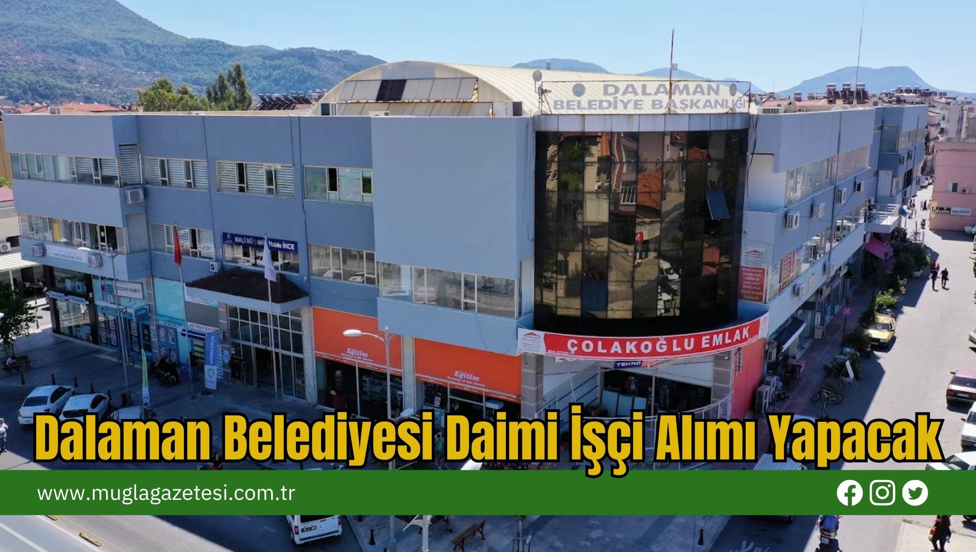 Dalaman Belediyesi Daimi İşçi Alımı Yapacak