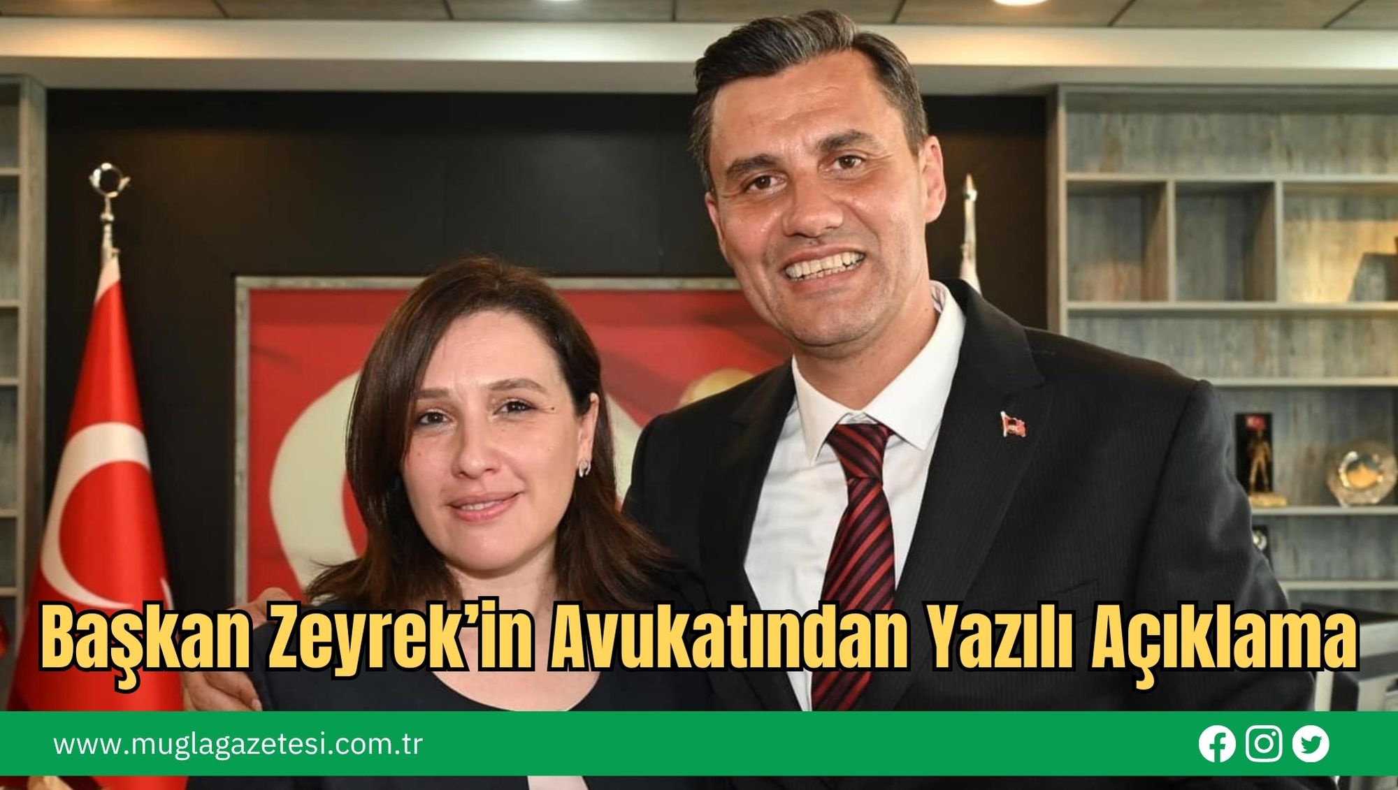 Başkan Zeyrek’in Avukatından Yazılı Açıklama