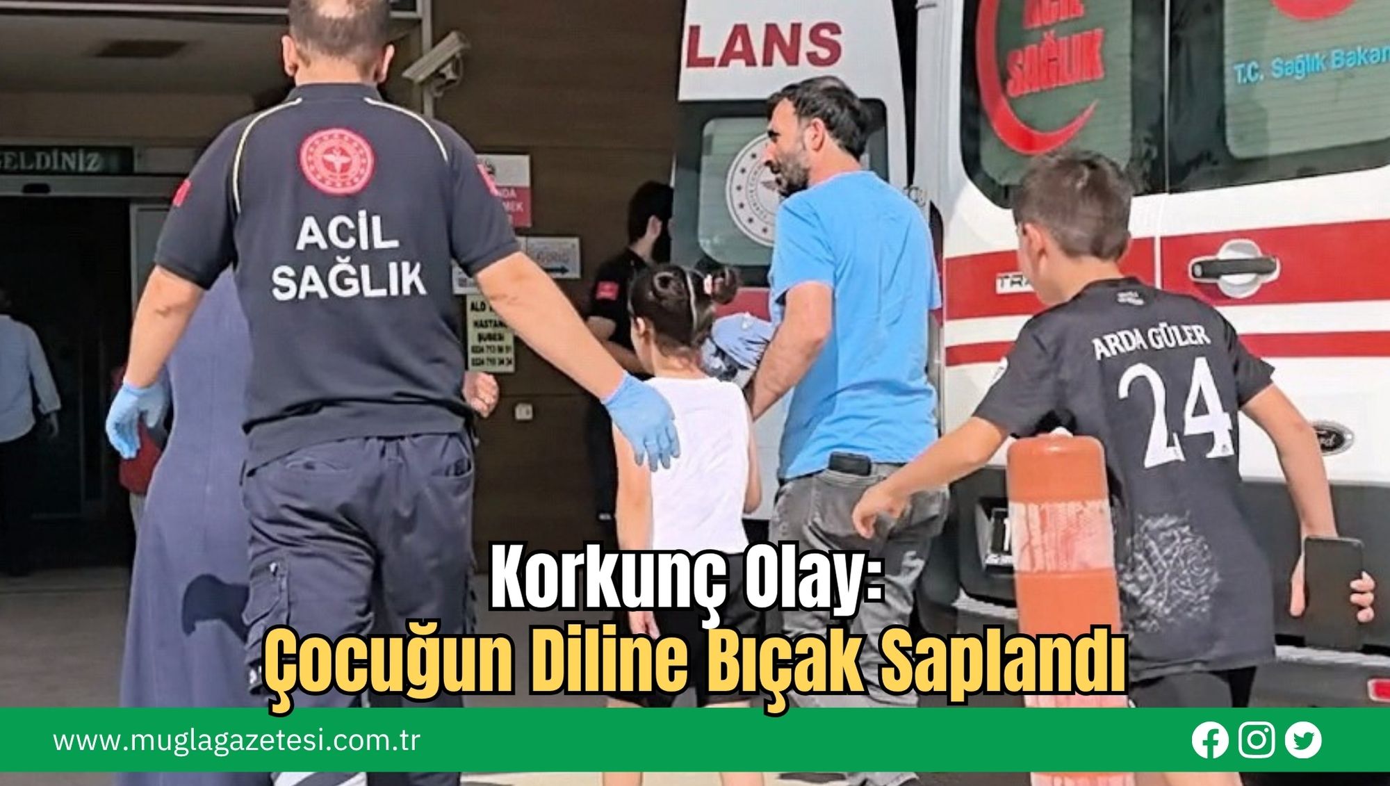 Korkunç Olay: Çocuğun Diline Bıçak Saplandı