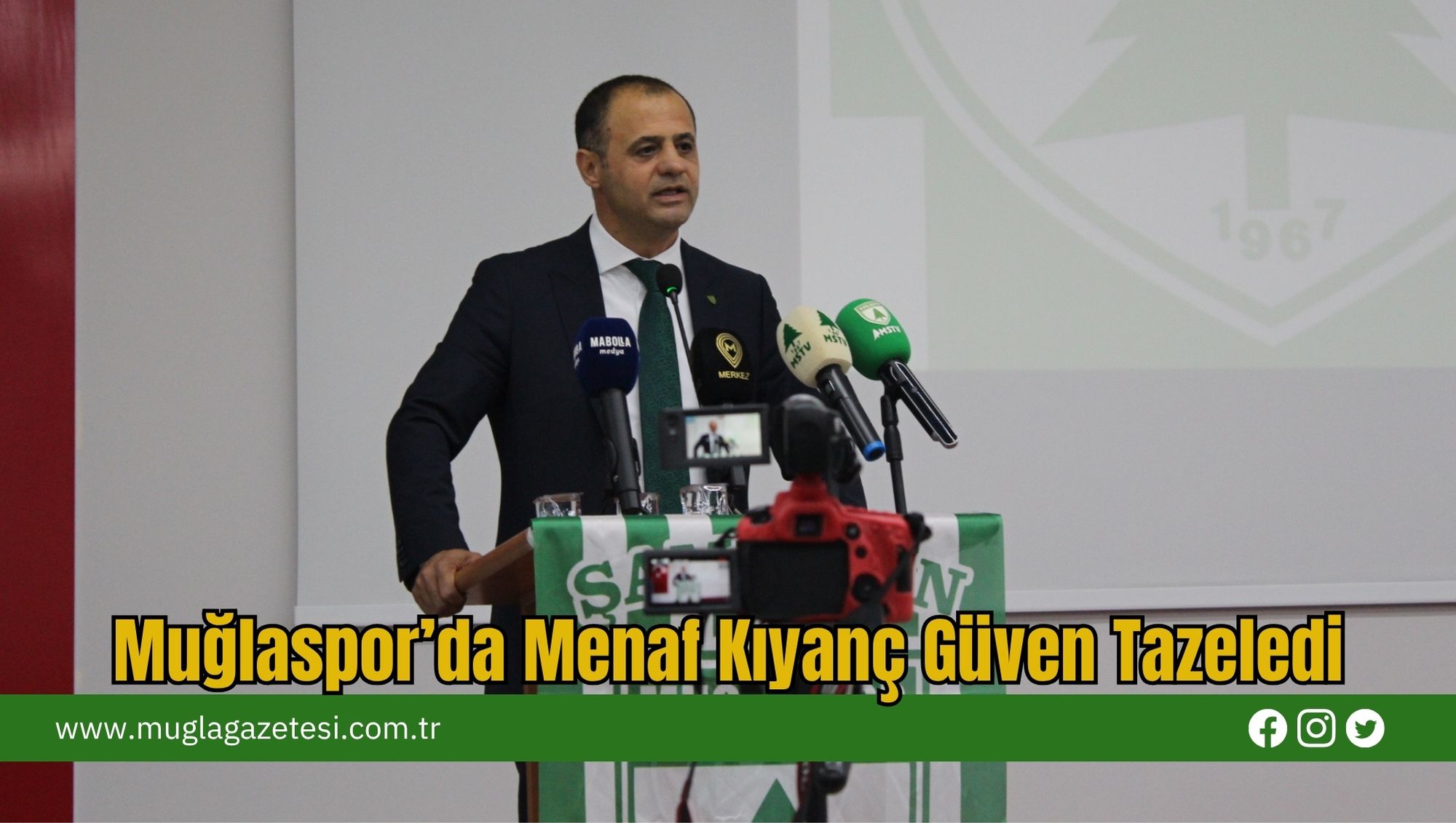 Muğlaspor’da Menaf Kıyanç Güven Tazeledi