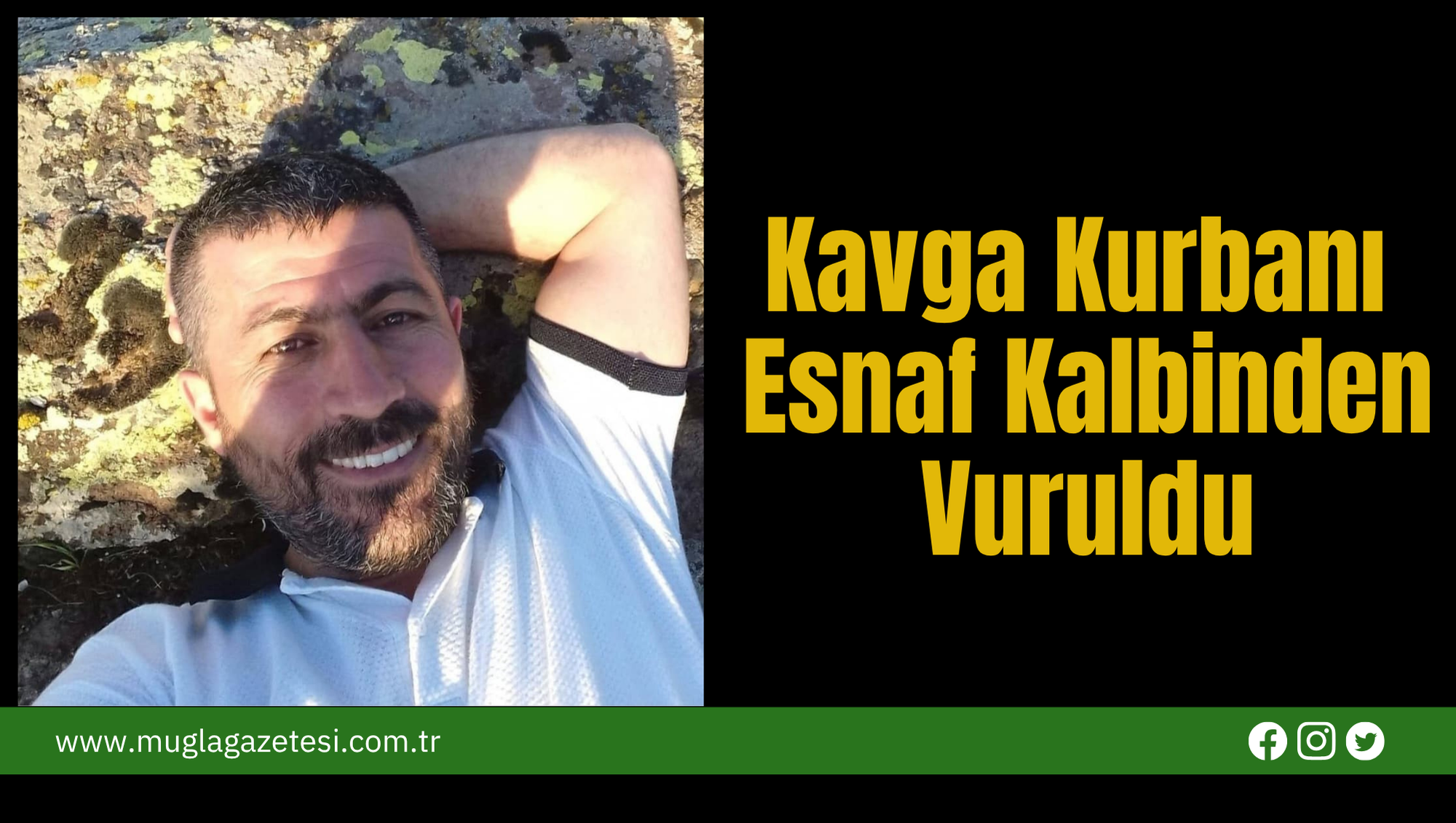 Kavga Kurbanı Esnaf Kalbinden Vuruldu