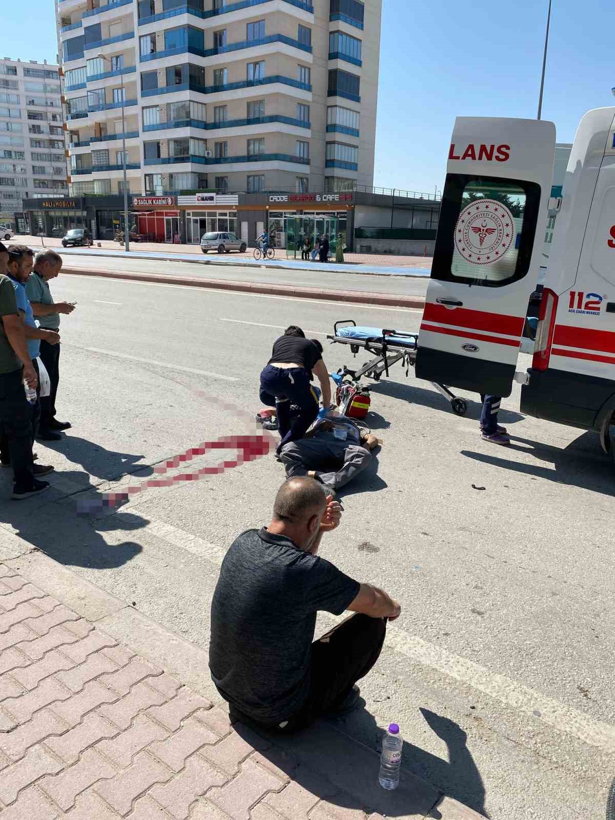 Cadde Üzerinde Yaşanan Kazada Bisikletli Hayatını Kaybetti