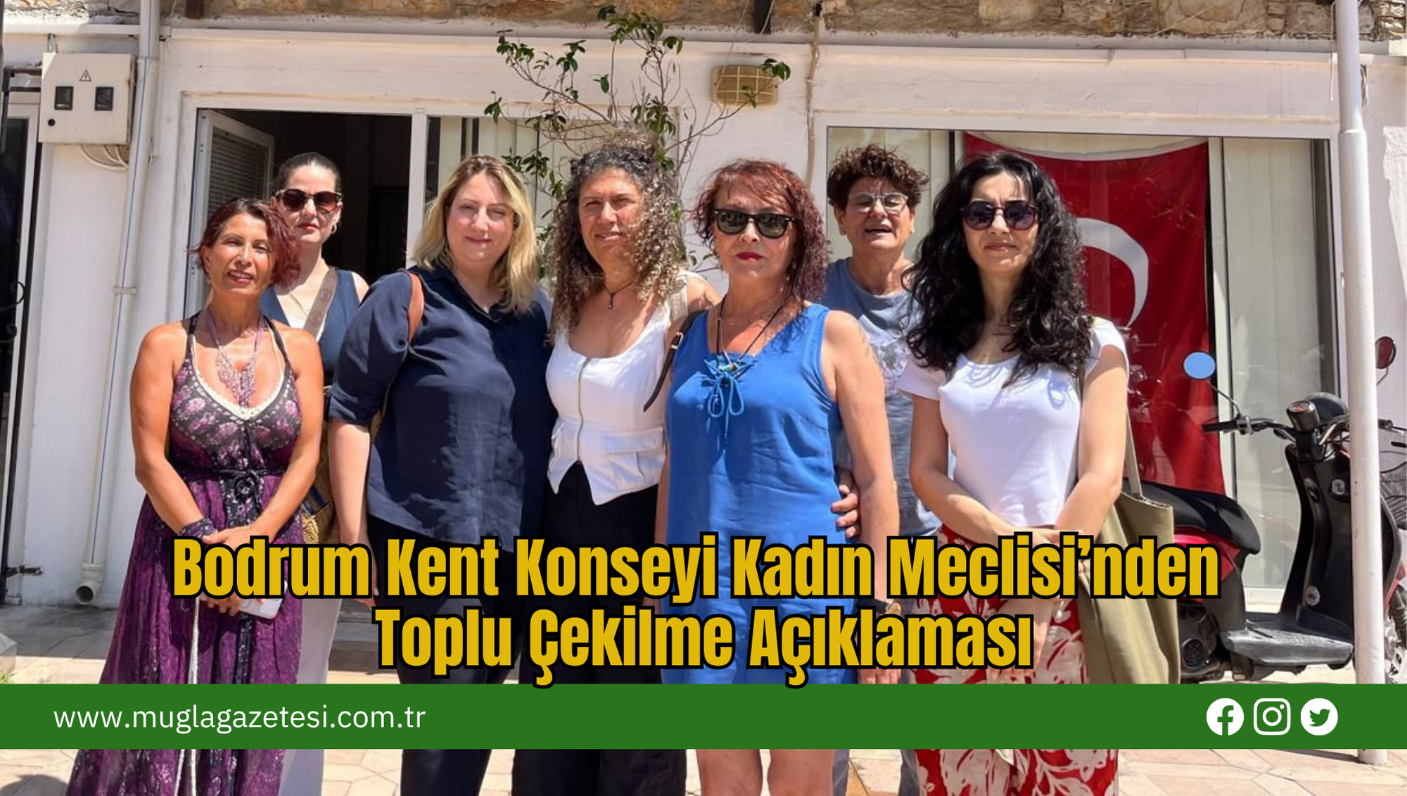 Bodrum Kent Konseyi Kadın Meclisi’nden Toplu Çekilme Açıklaması