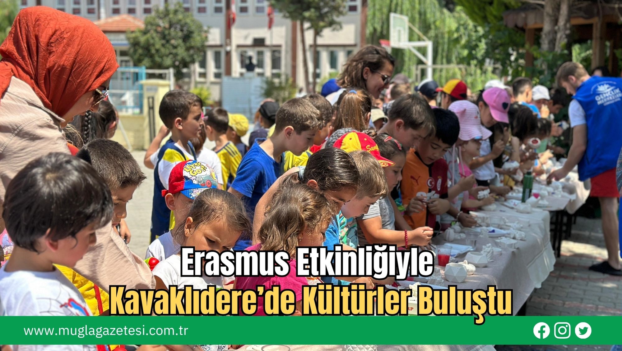 Erasmus Etkinliğiyle Kavaklıdere’de Kültürler Buluştu