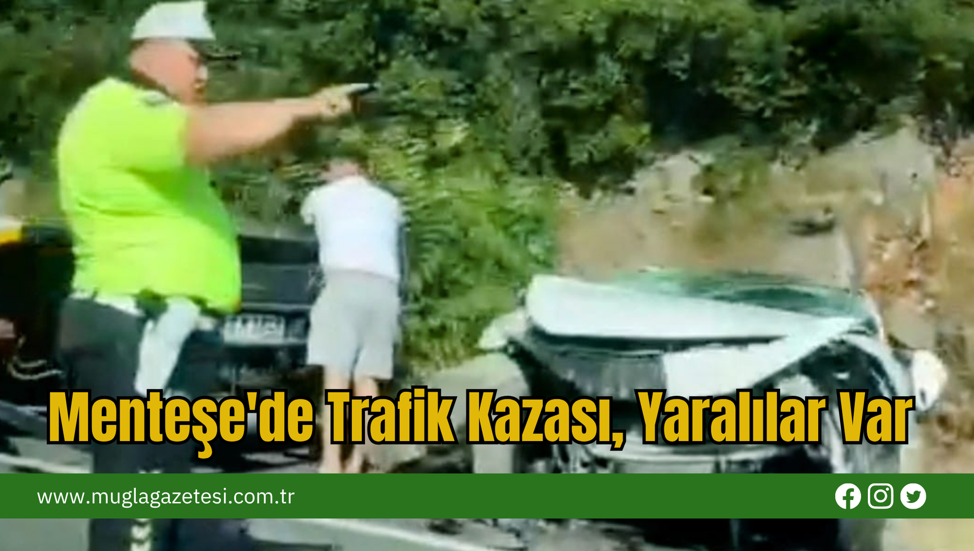 Menteşe'de Trafik Kazası, Yaralılar Var