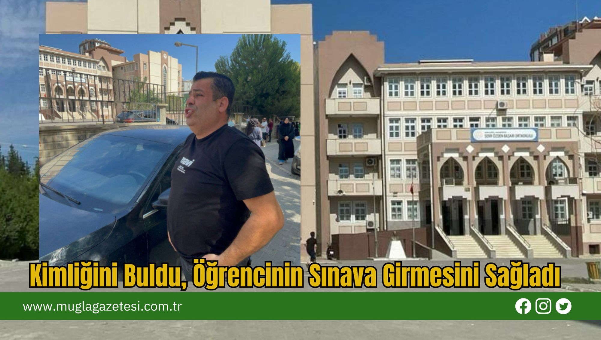 Kimliğini Buldu, Öğrencinin Sınava Girmesini Sağladı