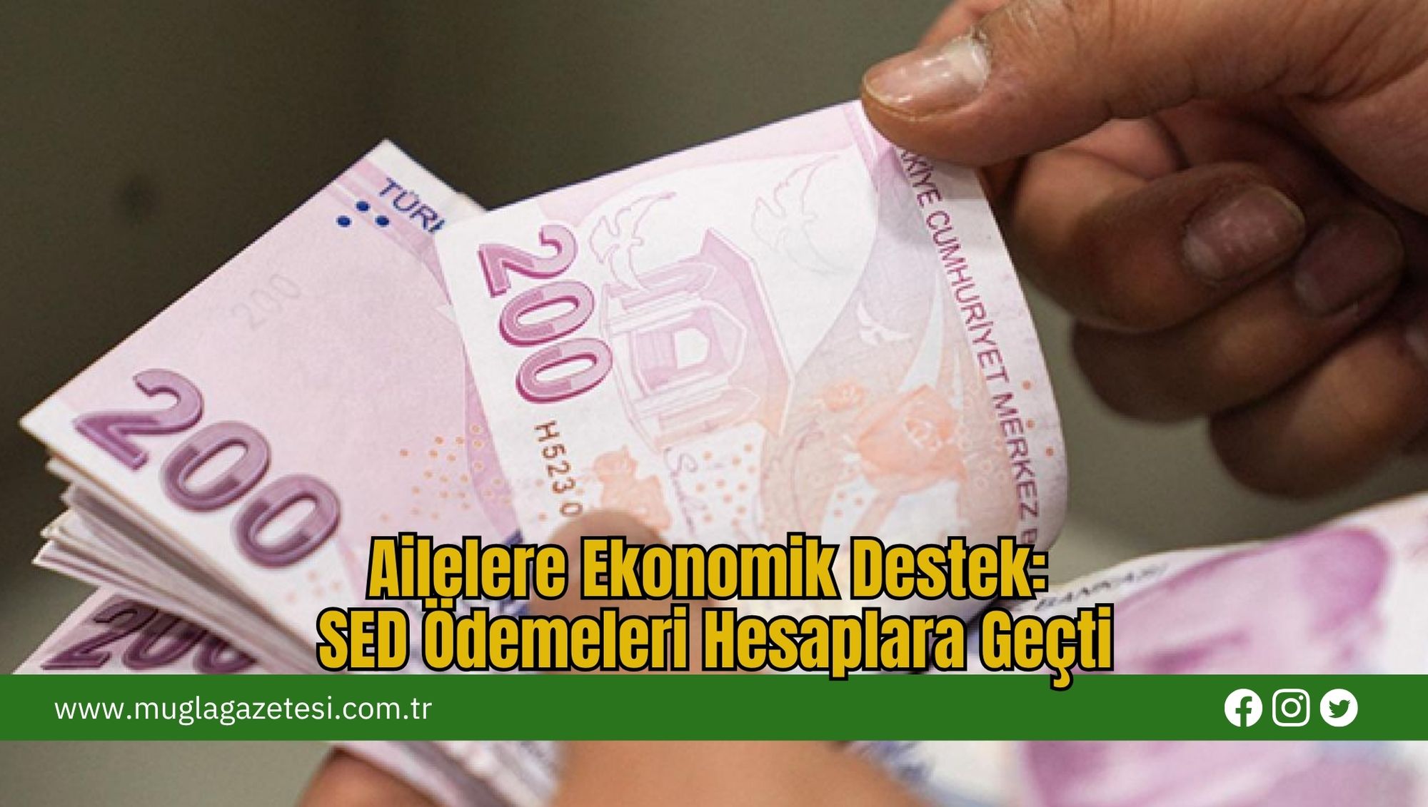 Ailelere Ekonomik Destek: SED Ödemeleri Hesaplara Geçti