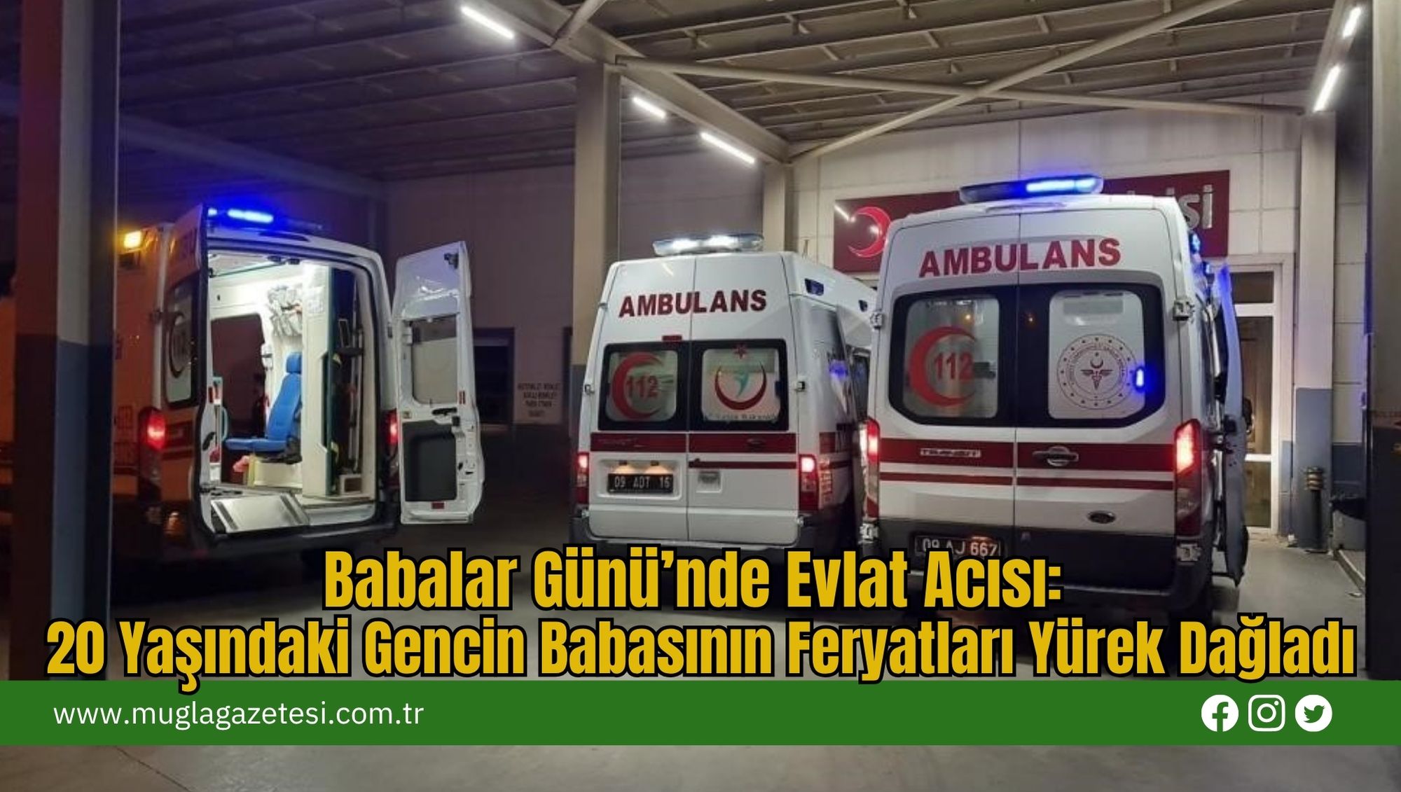 Babalar Günü’nde Evlat Acısı: 20 Yaşındaki Gencin Babasının Feryatları Yürek Dağladı