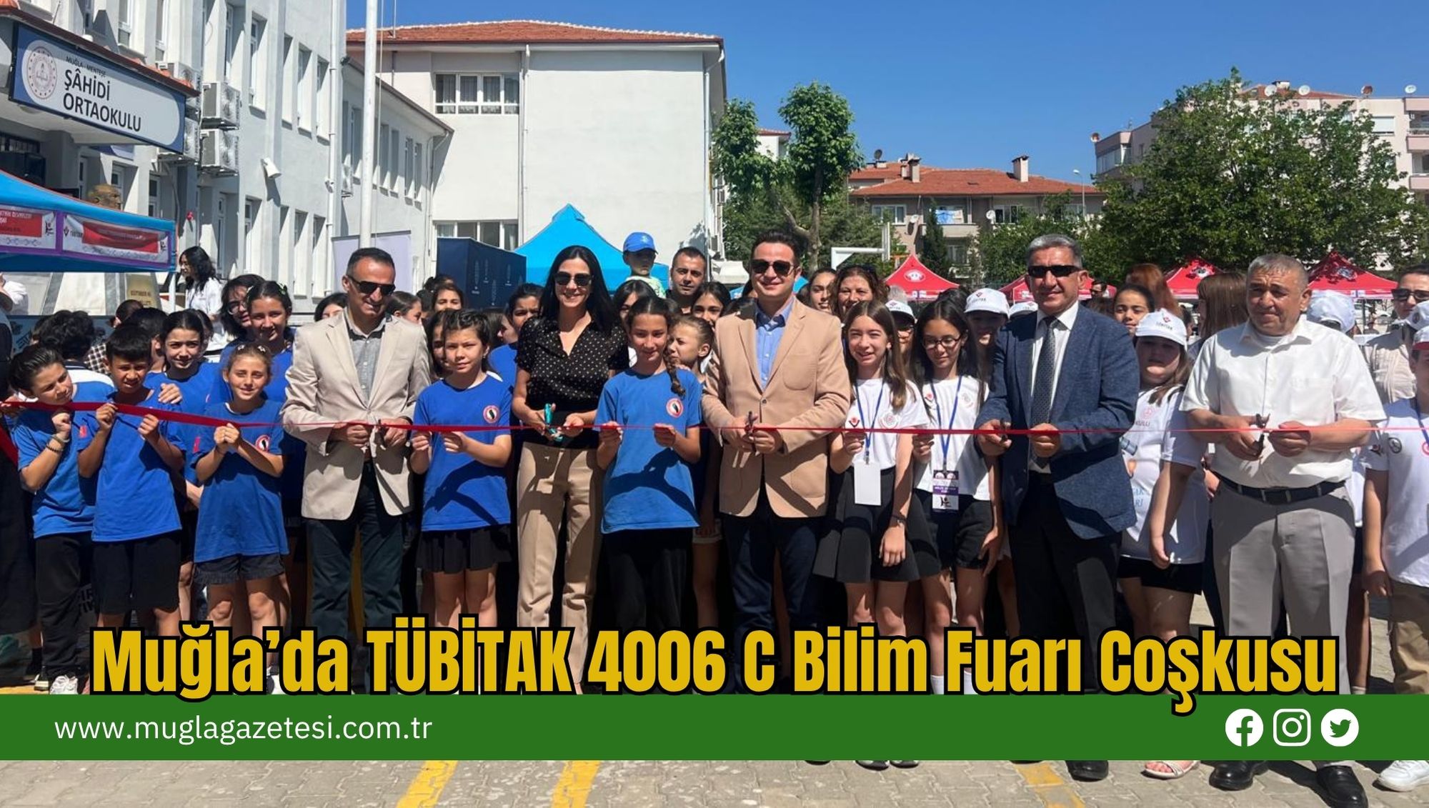 Muğla’da TÜBİTAK 4006 C Bilim Fuarı Coşkusu