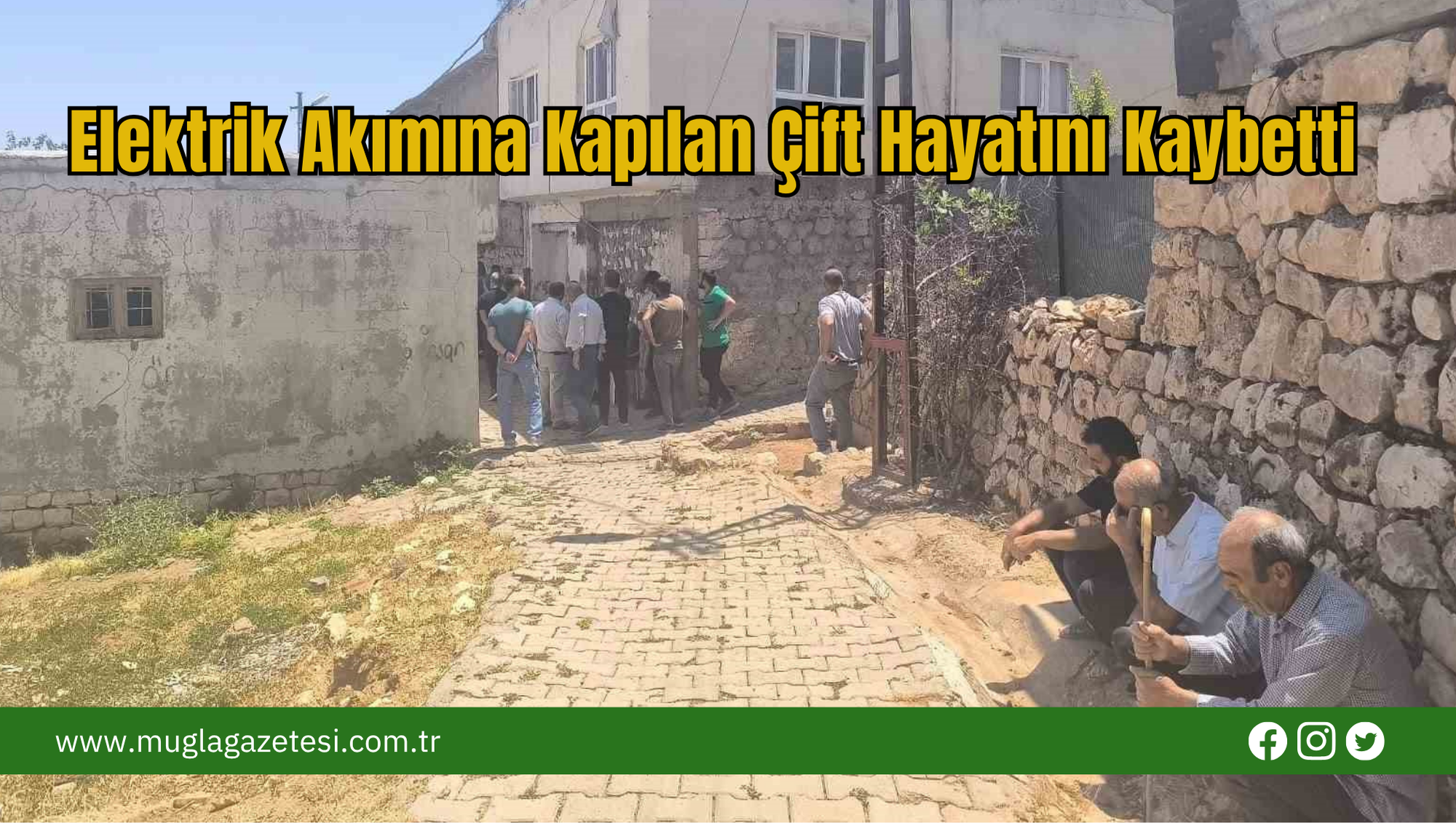 Elektrik Akımı Can Aldı: Yaşlı Çift Hayatını Kaybetti