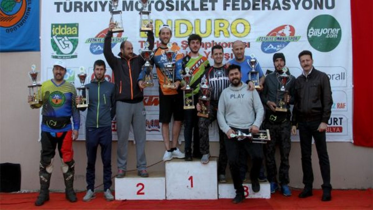 Enduro ve Atv Şampiyonası nefesleri kesti