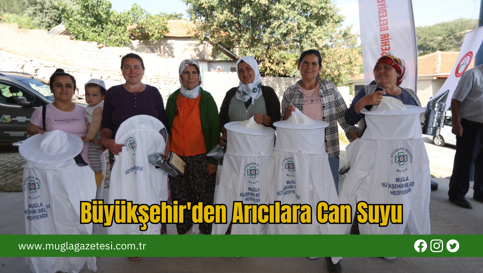 Büyükşehir'den Arıcılara Can Suyu