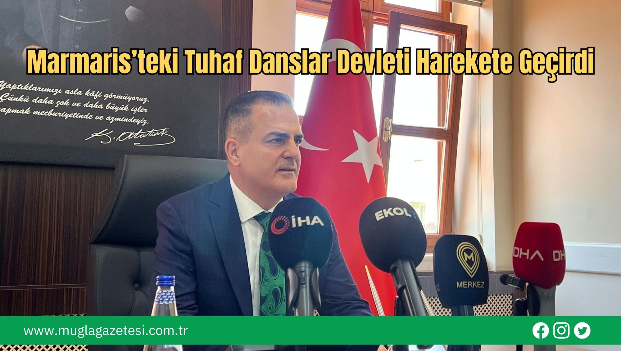 Marmaris’teki Tuhaf Danslar Devleti Harekete Geçirdi