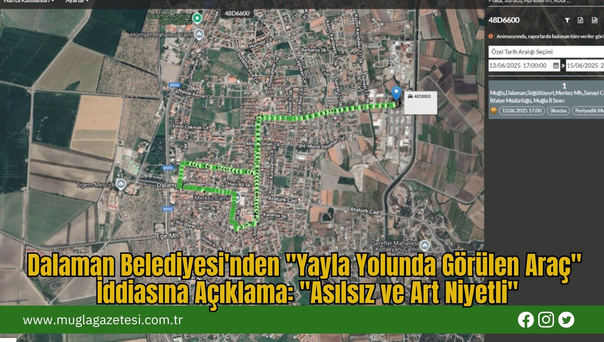 Dalaman Belediyesi'nden 