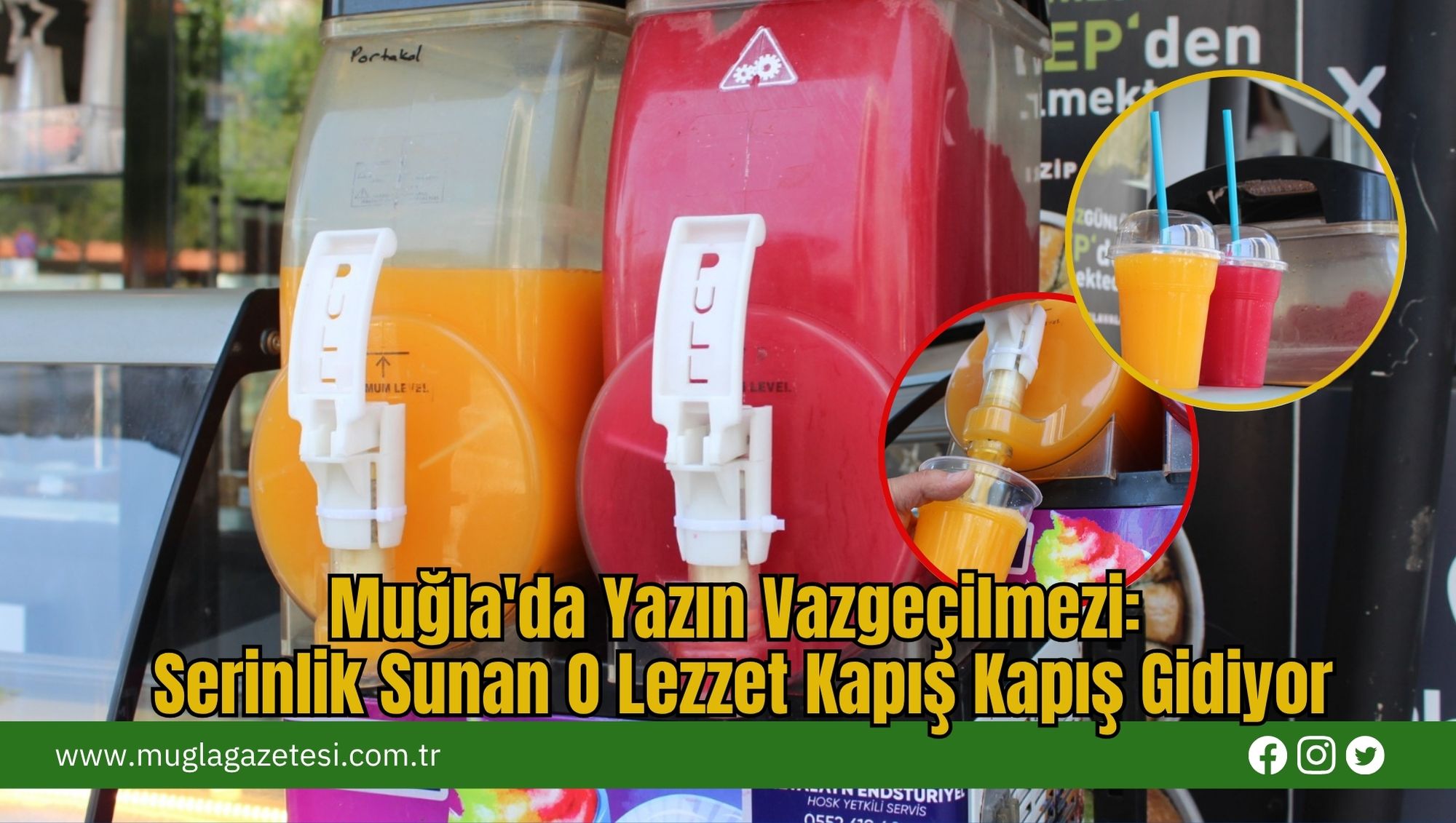Muğla'da Yazın Vazgeçilmezi: Serinlik Sunan O Lezzet Kapış Kapış Gidiyor