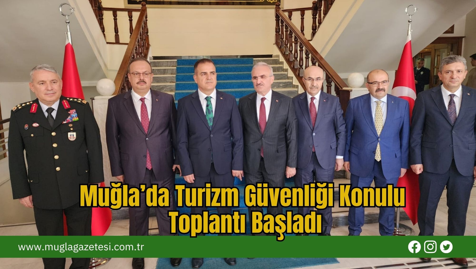 Muğla’da Turizm Güvenliği Konulu Toplantı Başladı