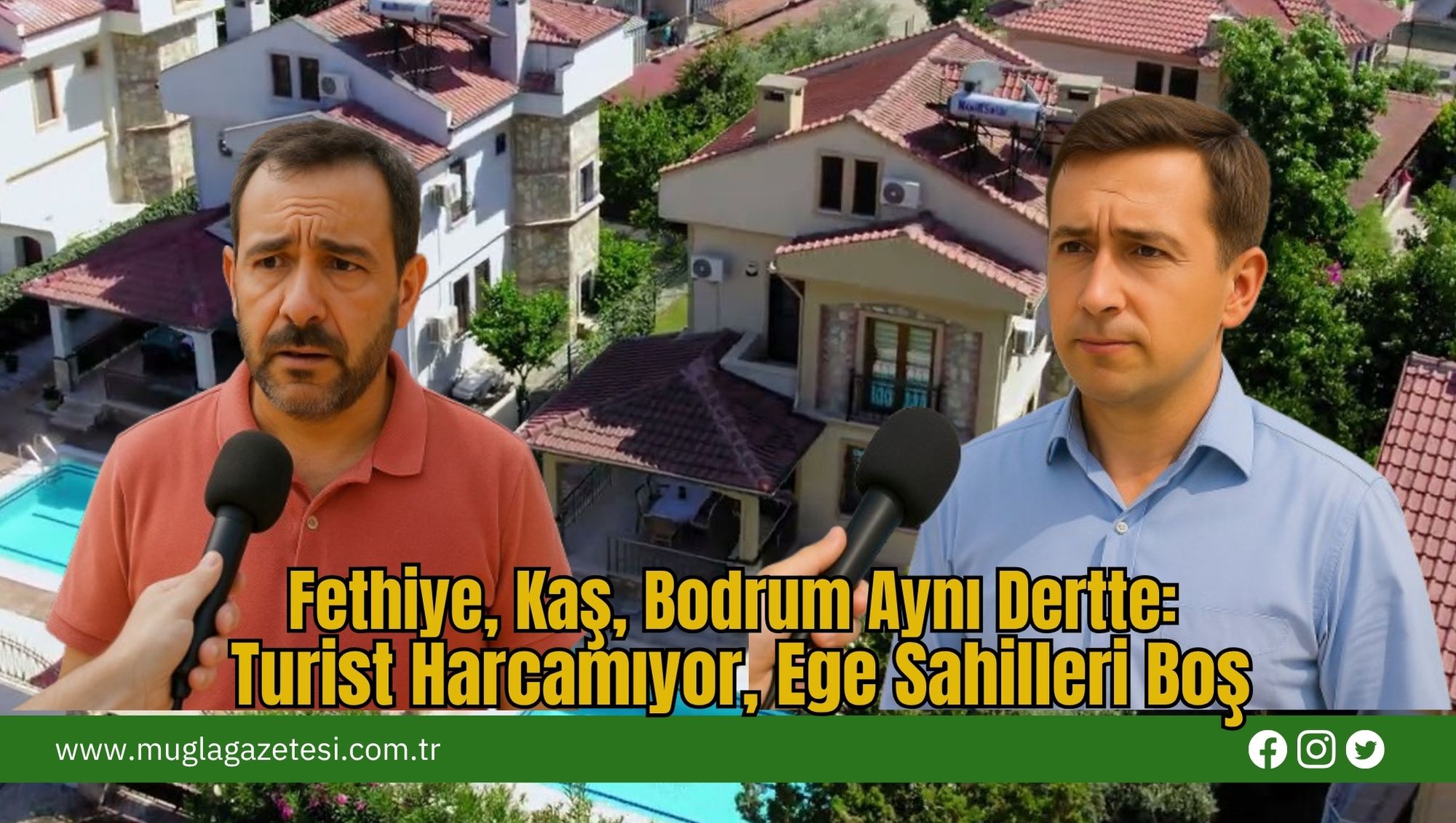 Fethiye, Kaş, Bodrum Aynı Dertte: Turist Harcamıyor, Ege Sahilleri Boş