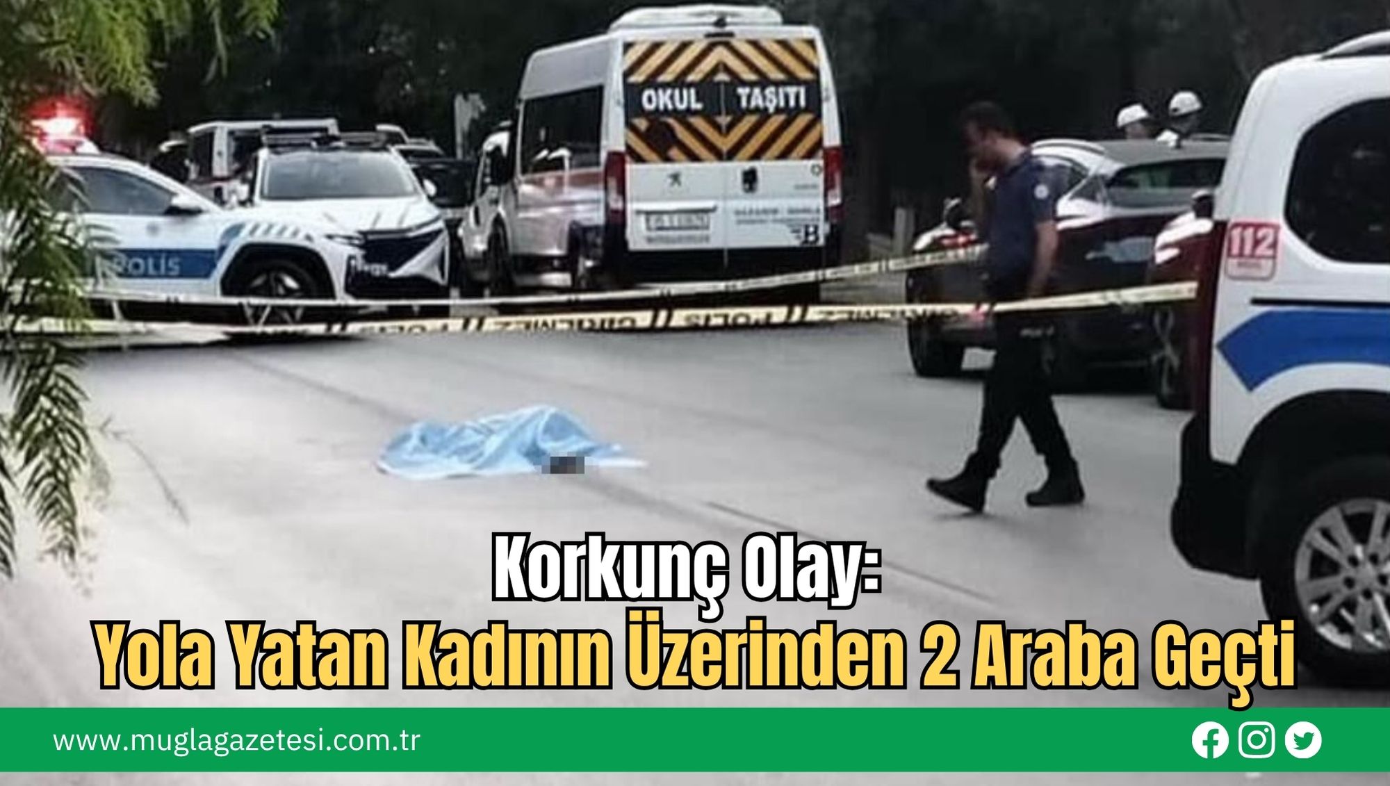 Korkunç Olay: Yola Yatan Kadının Üzerinden 2 Araba Geçti