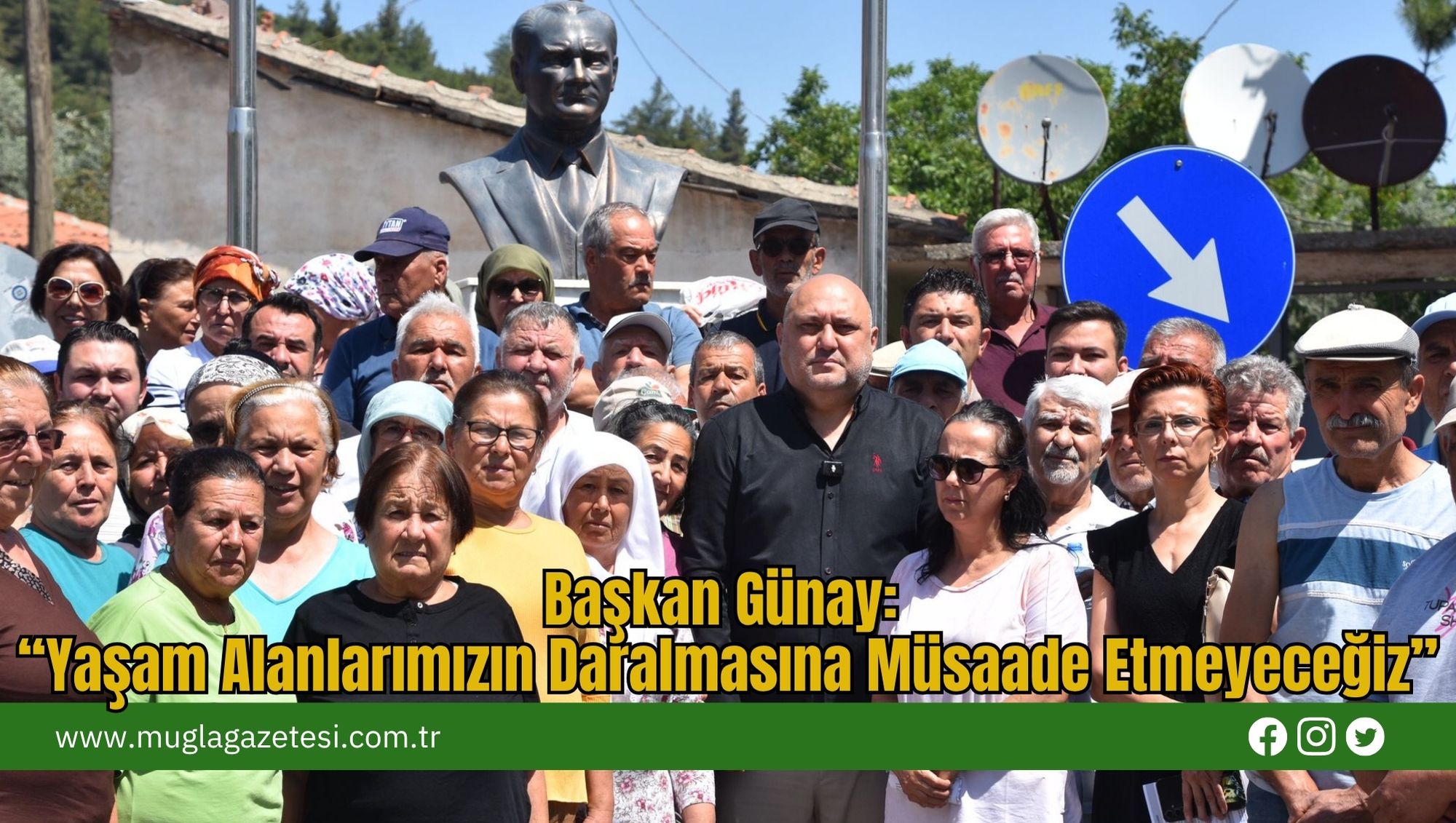 Başkan Günay: “Yaşam Alanlarımızın Daralmasına Müsaade Etmeyeceğiz”